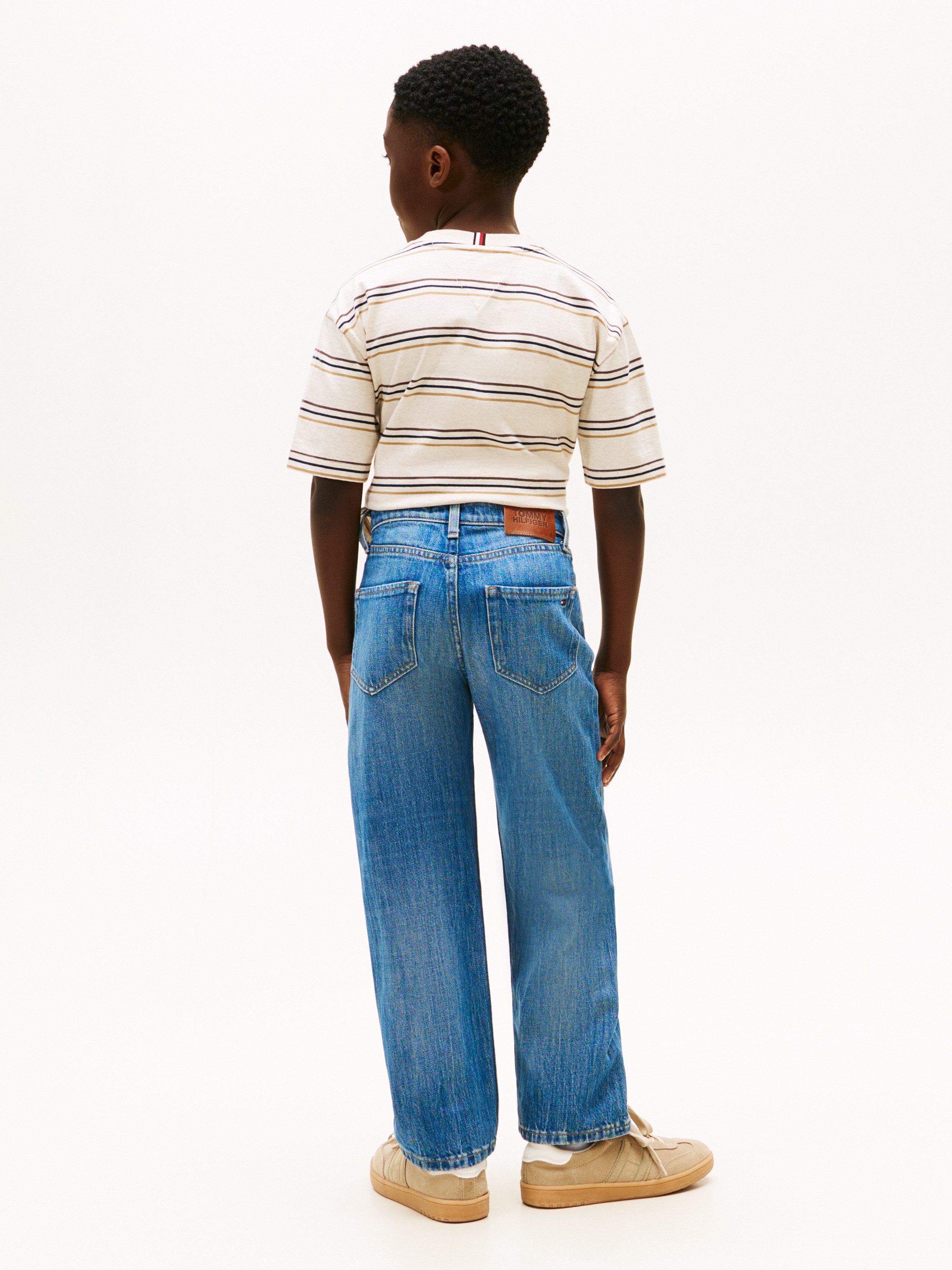 Tommy Hilfiger Gerade Jeans RELAXED WASHED MEDIUM JEANS Regular fit, für Kinder bis 16 Jahre
