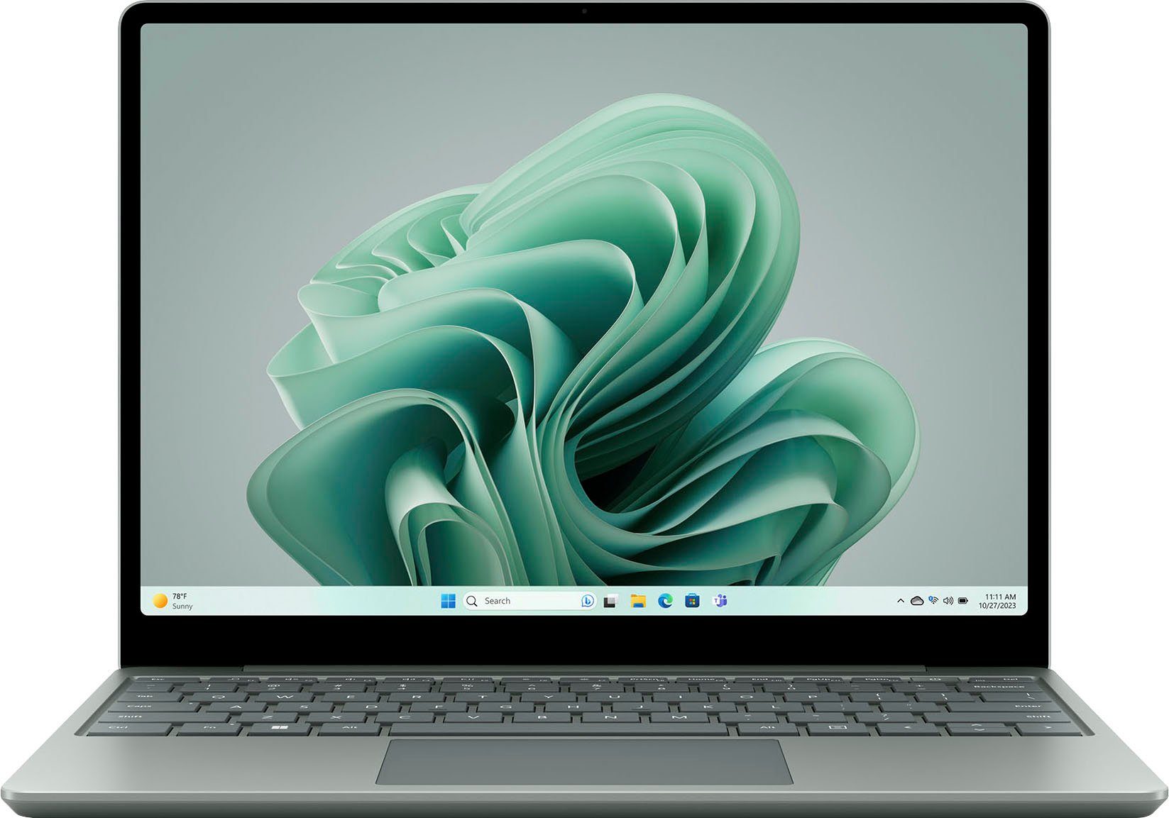 Microsoft Surface Laptop Go 3 Laptop, 16 GB RAM, Windows 11 Home, Business-Notebook (31,62 cm/12,45 Zoll, Intel Core i5 1235U, Iris Xe Graphics, 256 GB SSD)