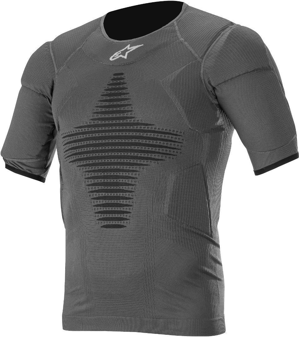 Alpinestars Protektorenweste Roost Base Protektorenshirt, Atmungsaktiv dehnbar protektoren