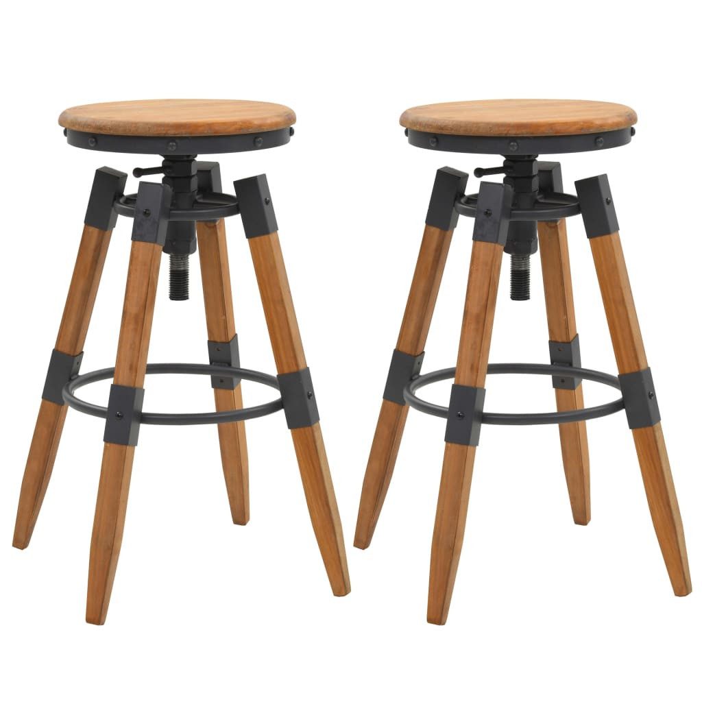 Barhocker Barhocker 2 Stk. Tanne Massivholz