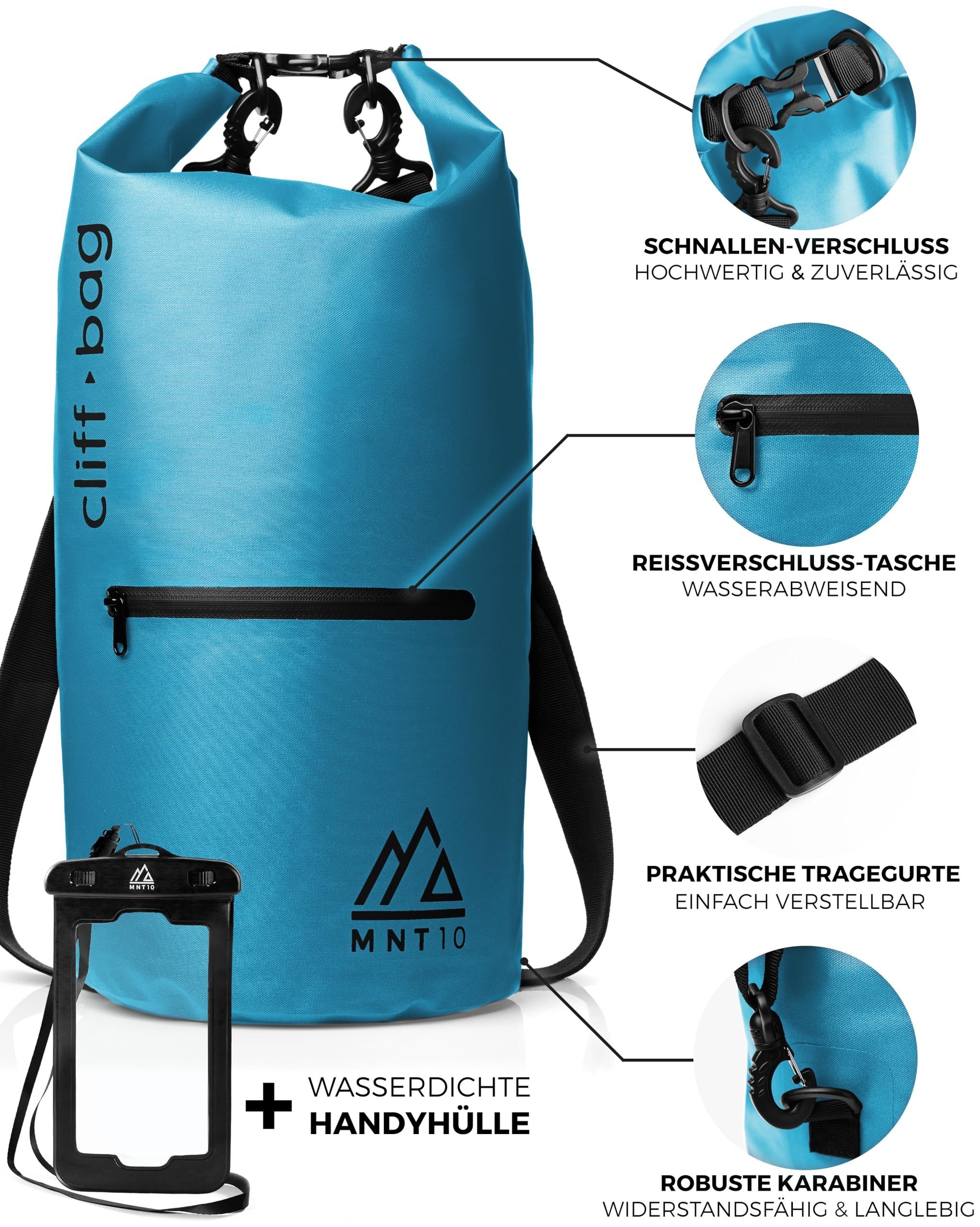 Drybag Blue 30L, Rucksack Light Drybag 40L MNT10 I “Cliff-Bag” 20L, MNT10 Dry Bag in