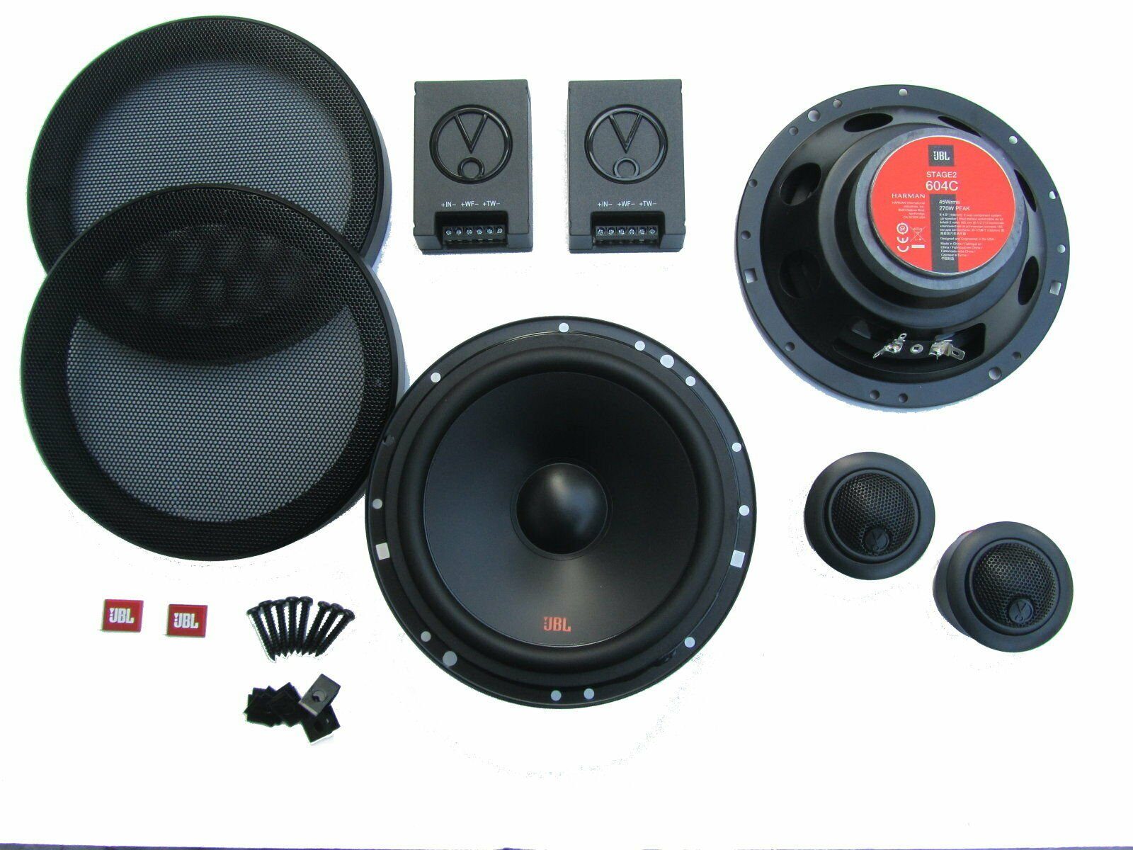 DSX JBL passend für ab Set W Tür 03 Komponenten Vorn (90 VW W) T6 Auto-Lautsprecher T5 540 Multivan