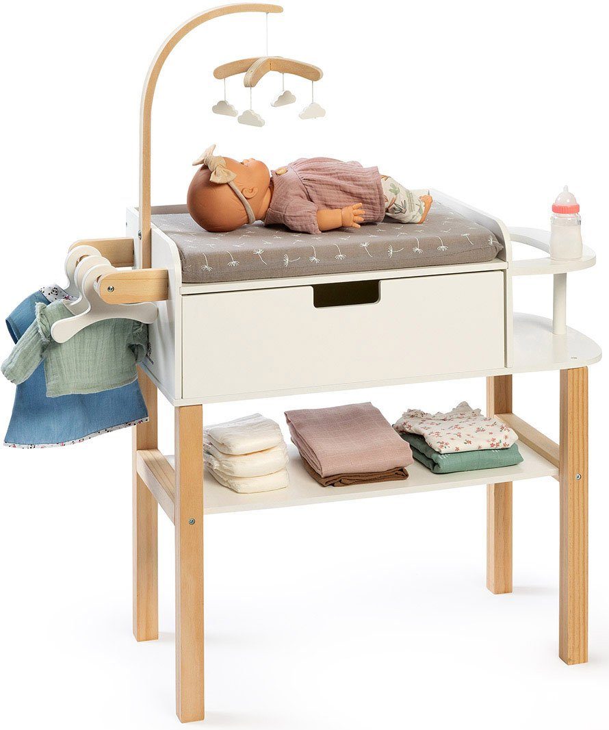 MUSTERKIND® Puppenwickeltisch Viola, natur/weiß günstig online kaufen
