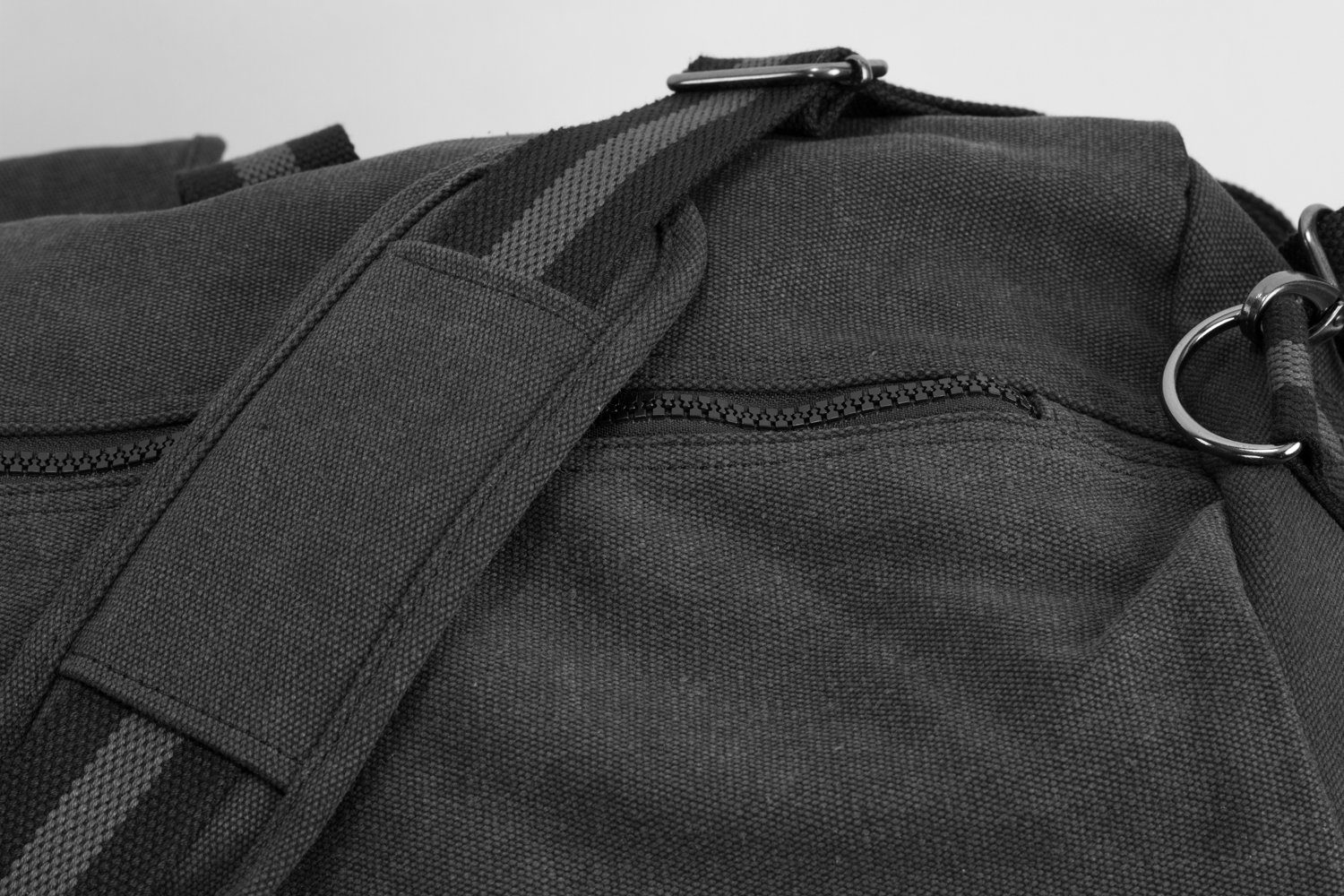 Manufaktur13 Matter Reisetasche, Duffel Sporttasche Grey Bag Sporttasche, Fassungsvermögen - Bag, 45L Barrel Canvas