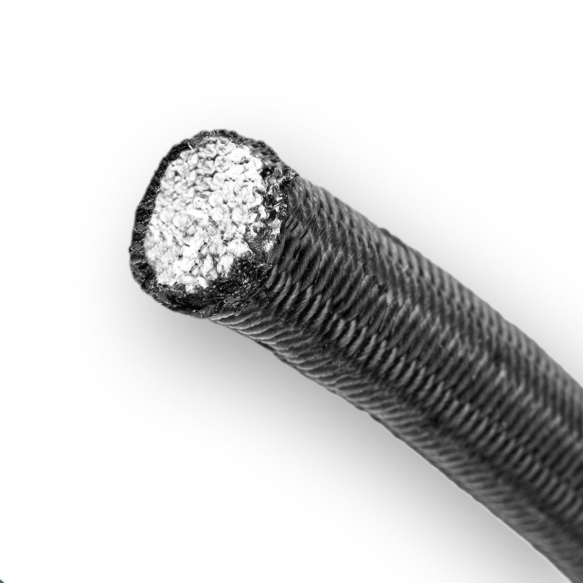 HaGa Expanderseil 8mm Seil in schwarz Gummiseil (Meterware) Seil