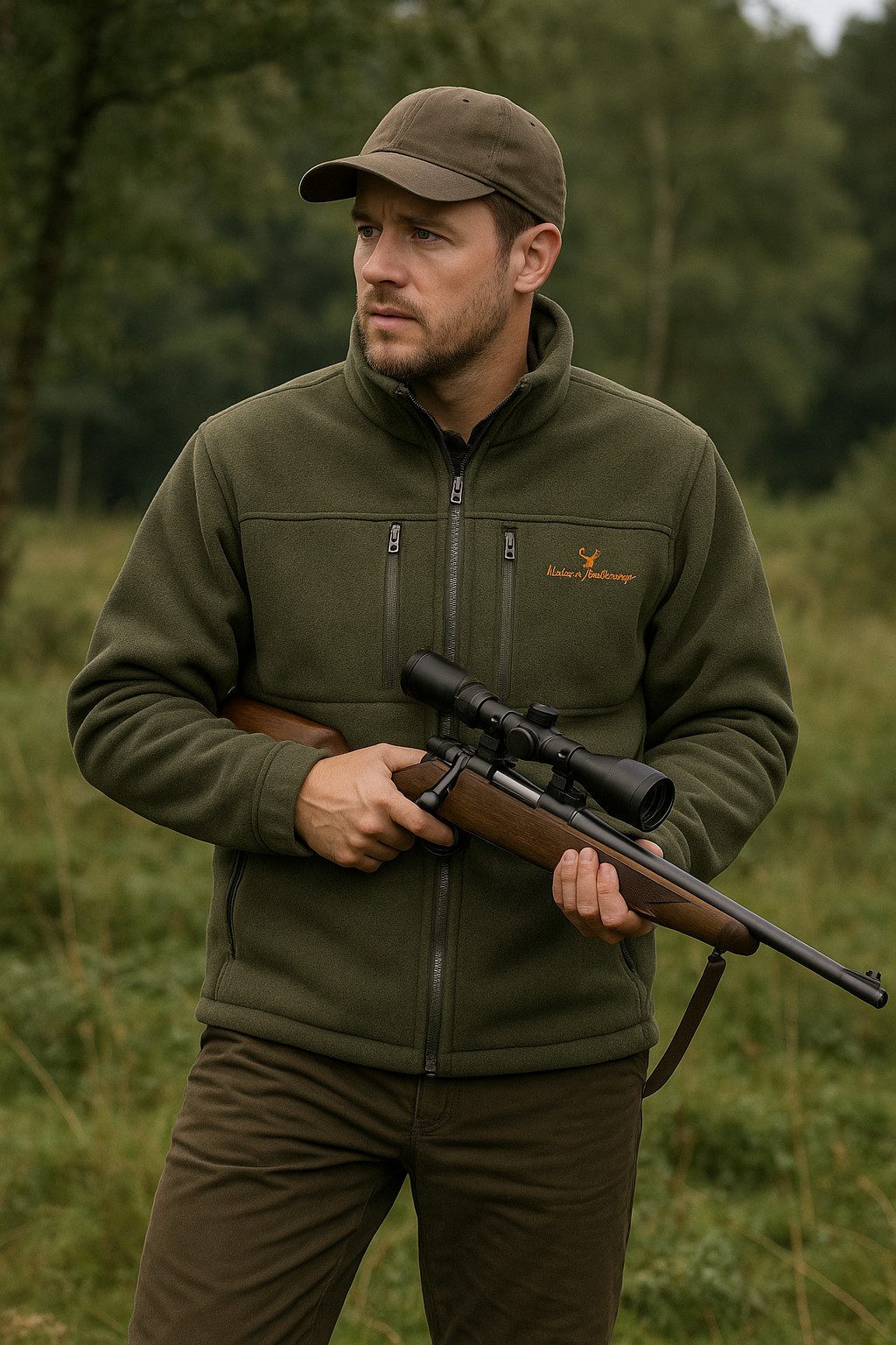 Hubertus® Hunting Outdoorjacke Wende-Fleecejacke "Helsinki" Jagdjacke Drück günstig online kaufen