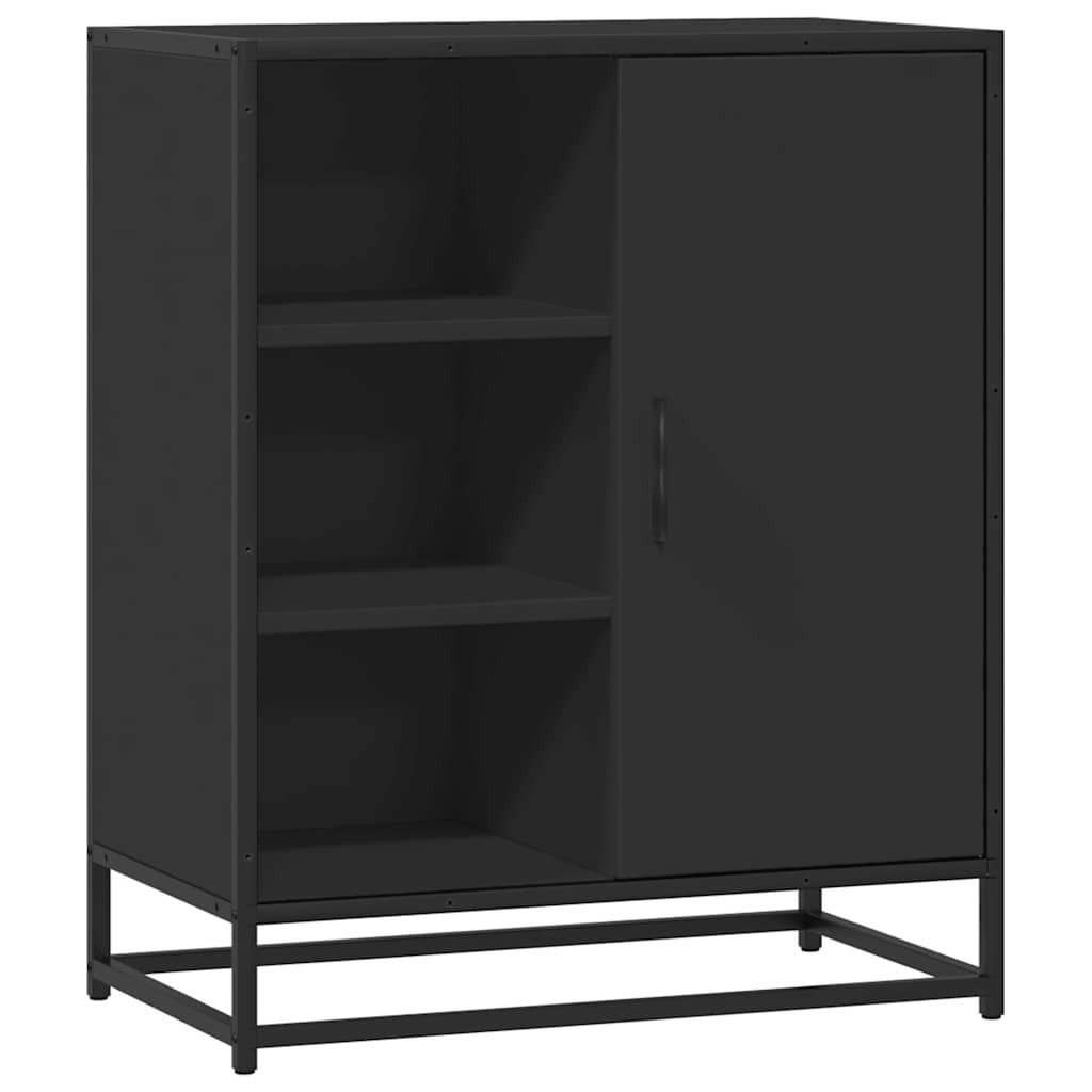 vidaXL Sideboard Sideboard Schwarz 62x35x76 cm Holzwerkstoff (1 St) günstig online kaufen