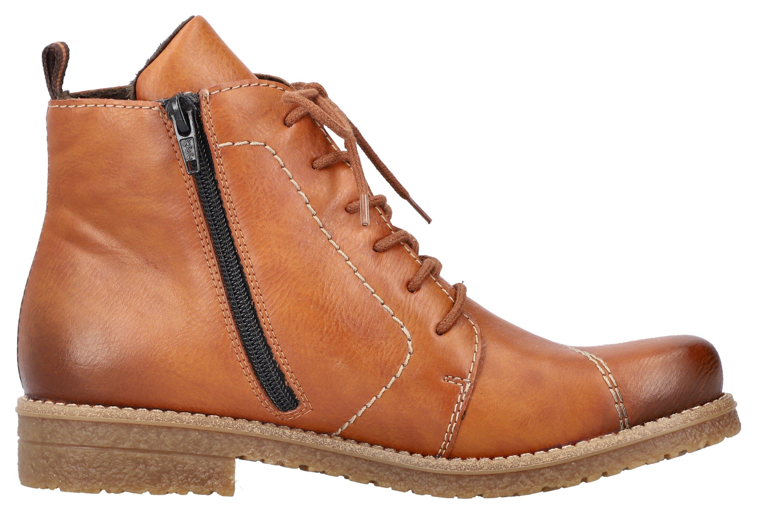 Rieker Schnürstiefelette mit toller Steppnaht – Bild 5 von 5