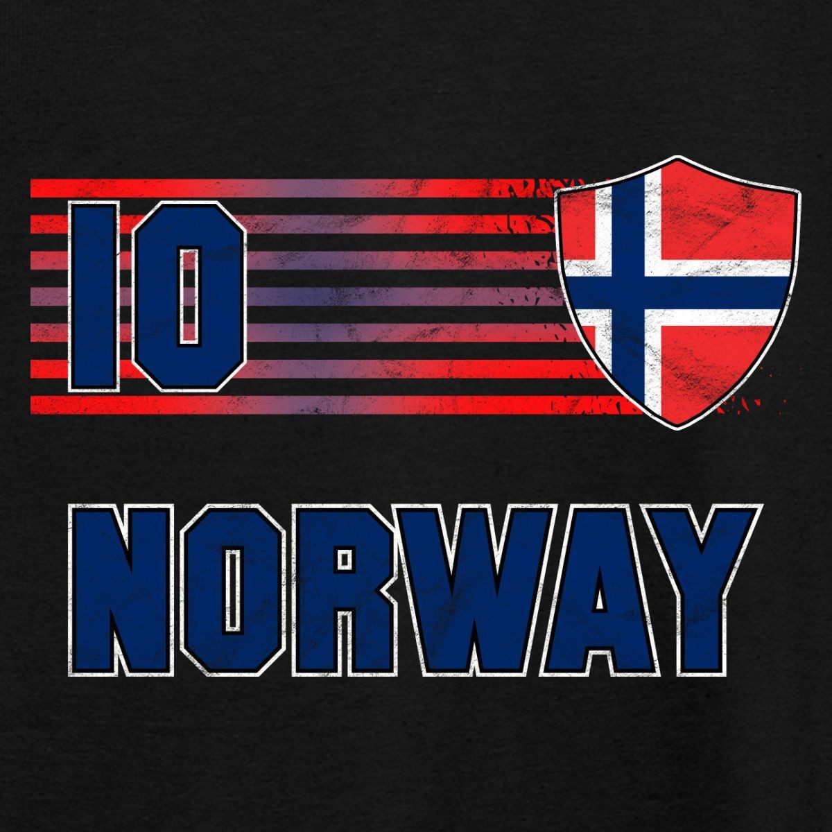 Spreadshirt T-Shirt Norwegen Trikot, Norwegen Fußball Flagge Kinder T-Shirt (1-tlg)