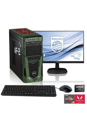PC Ryzen 5 3400G Radeon RX Vega 11 + 6...