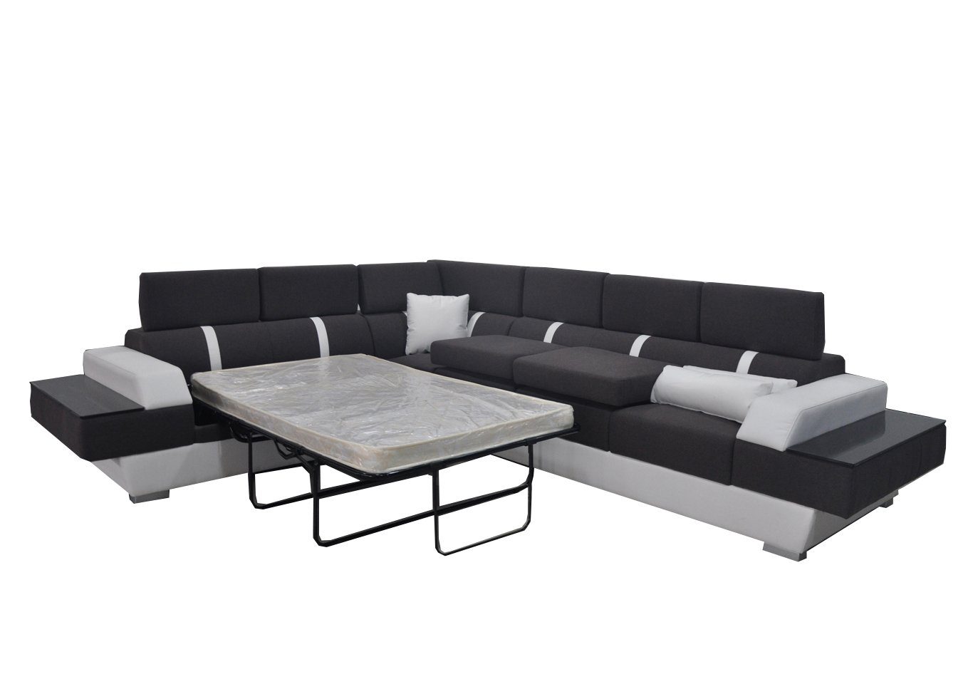 Modern Design Sofa L-Form Eck Ecksofa, Couch Ledersofa JVmoebel Wohnlandschaft