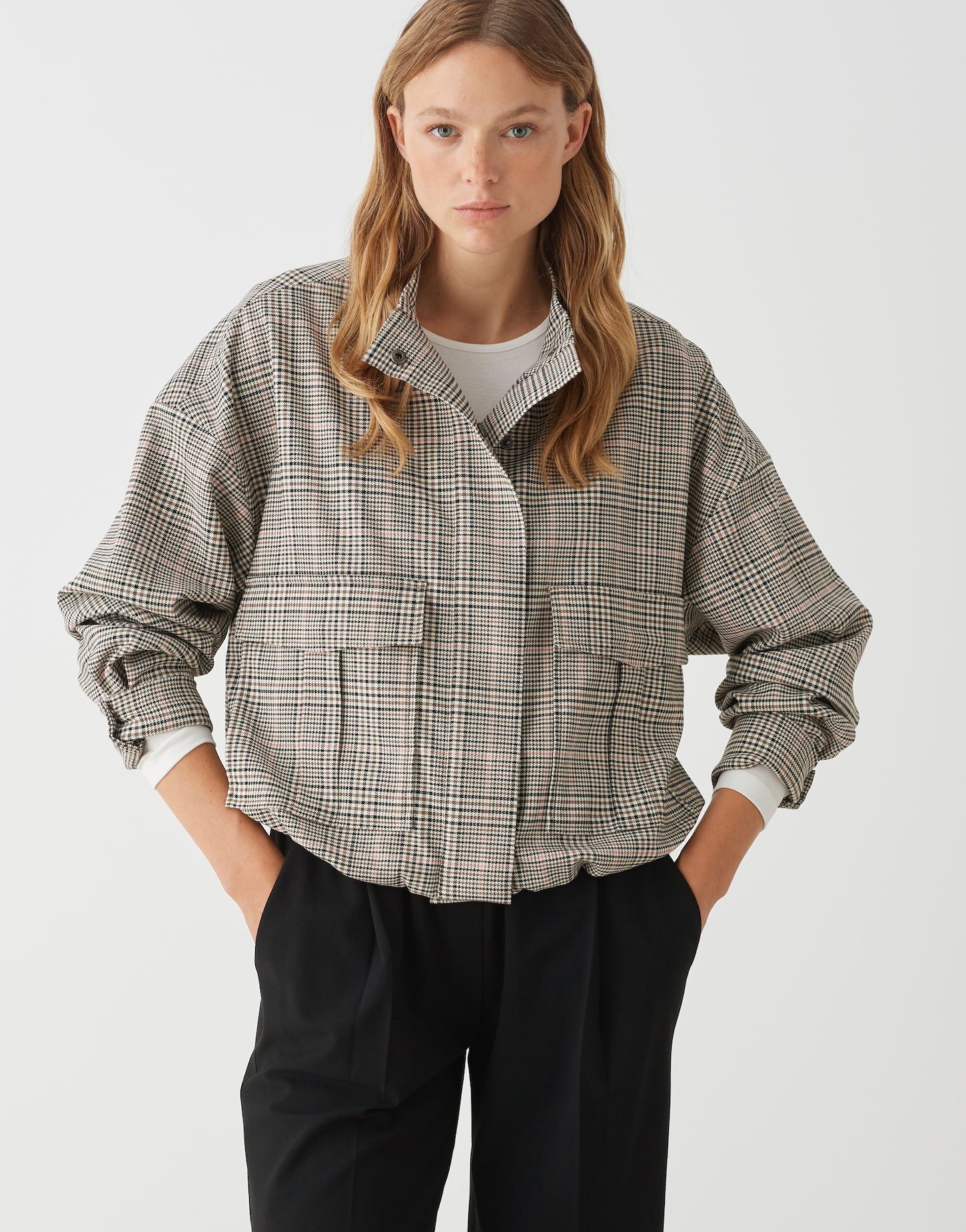 Blouson Blouson HEMMA Loose aus Viskose Mix