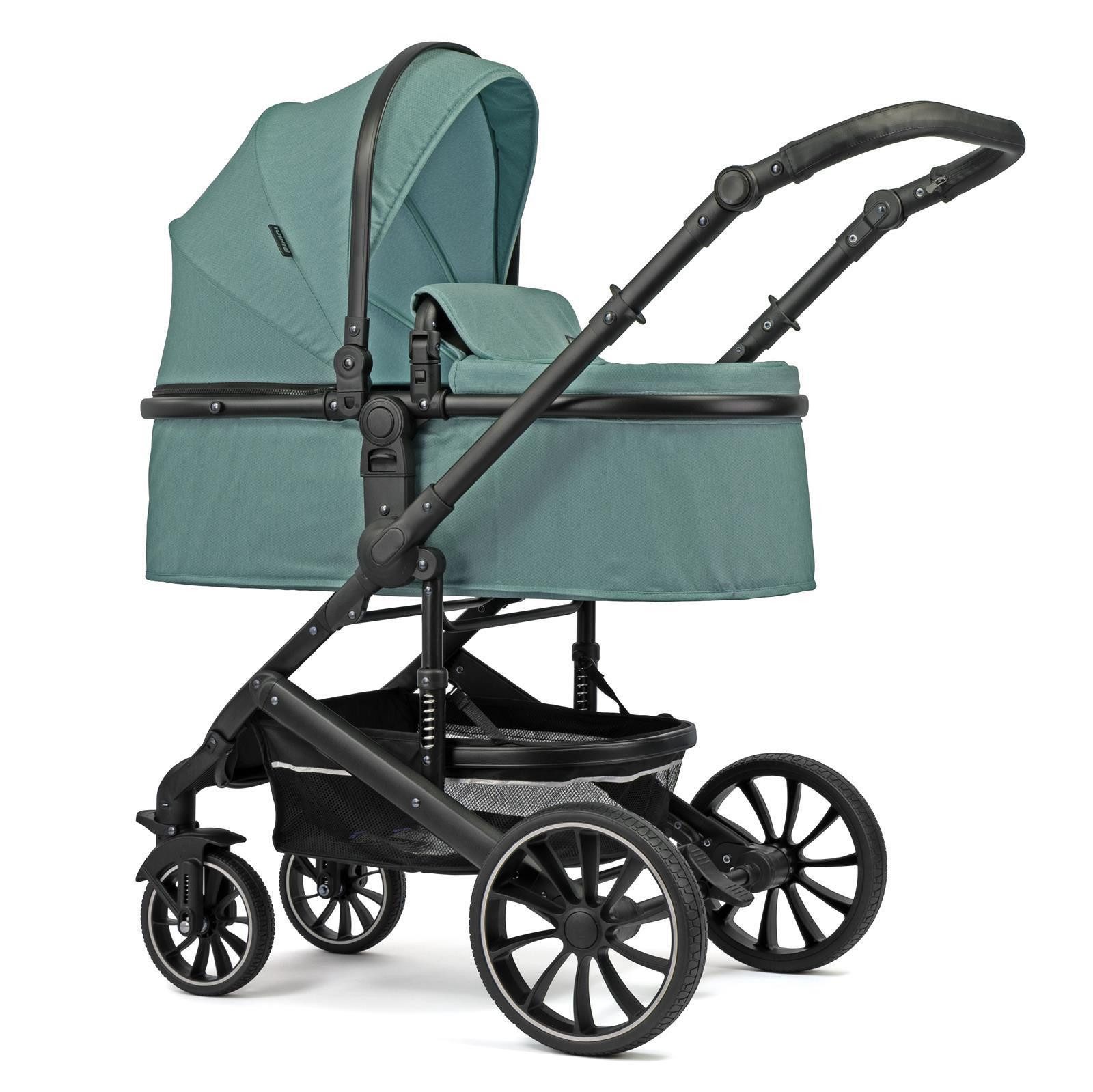 Pixini Kombi-Kinderwagen Pixini Kalani Kinderwagen 3in1 Set, Sicherheitsbügel