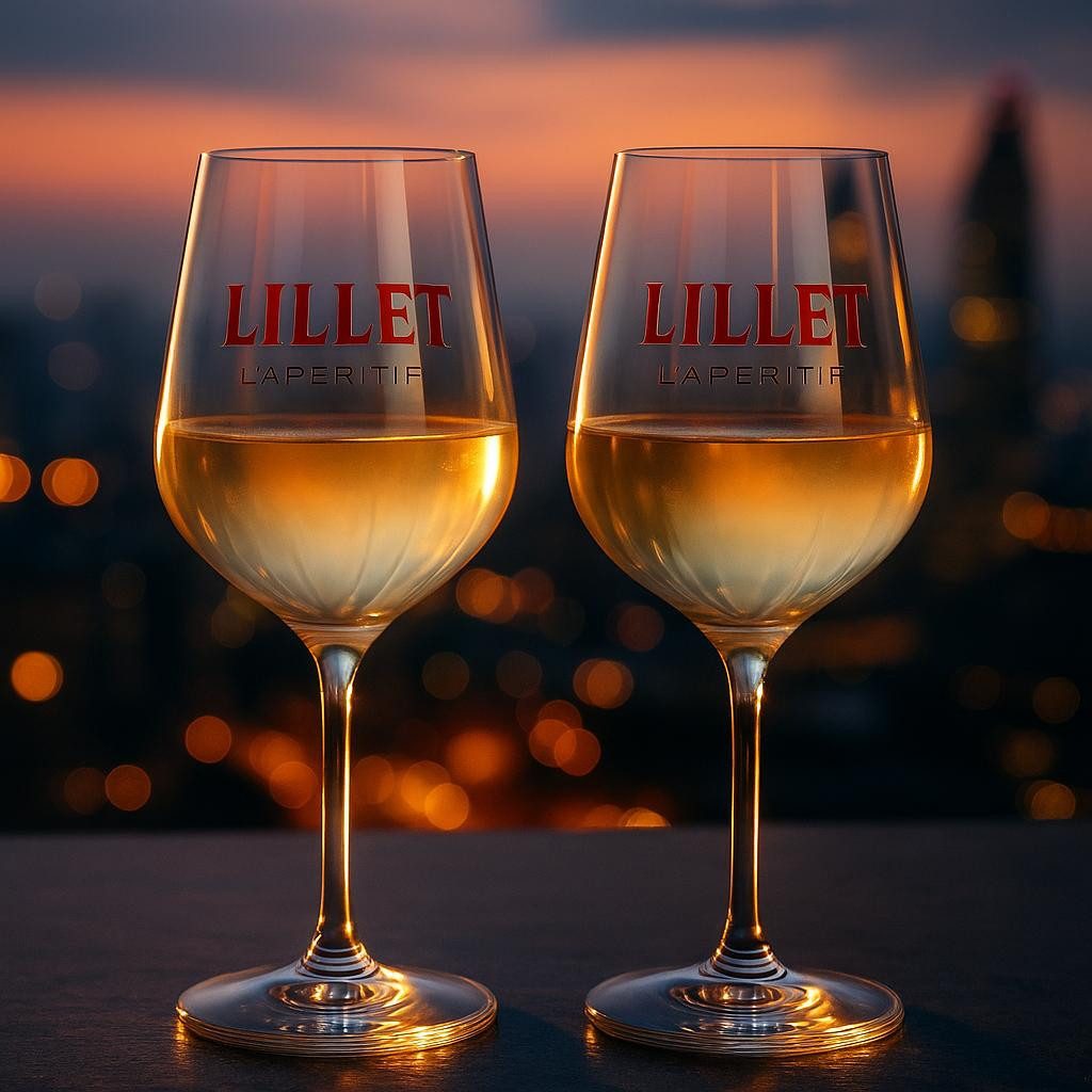 Lillet Aperitifglas Lillet Gläser 2er Set – Original Lillet L’Apéritif Gläser, 2-tlg. – Bild 3 von 3