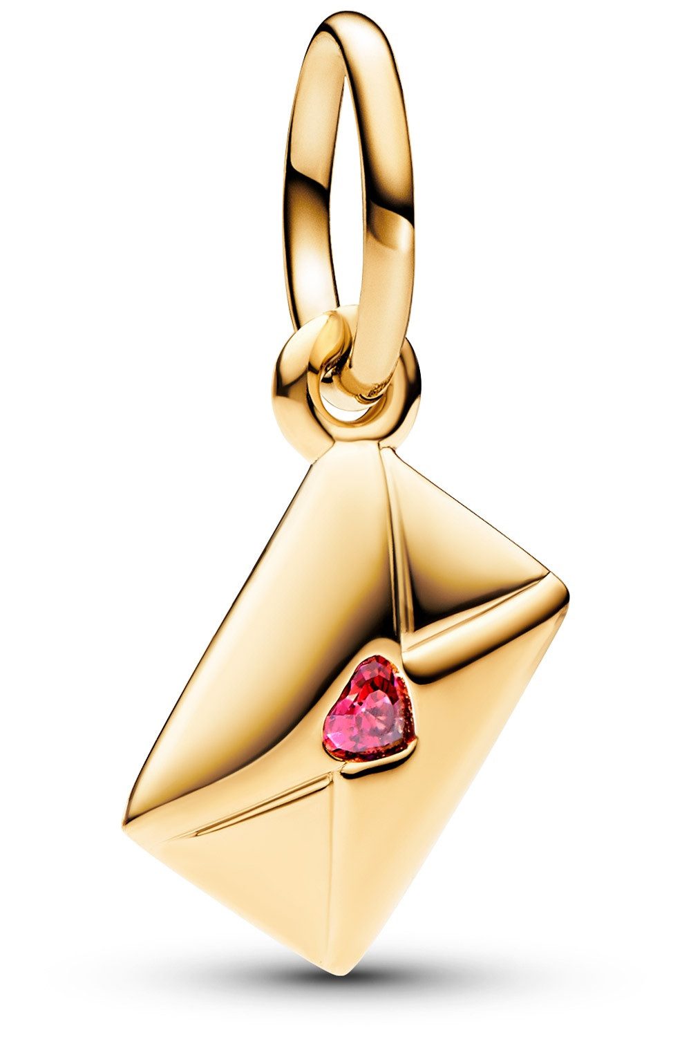 Pandora Charm Herz Charm-Liebesbrief Goldfarben