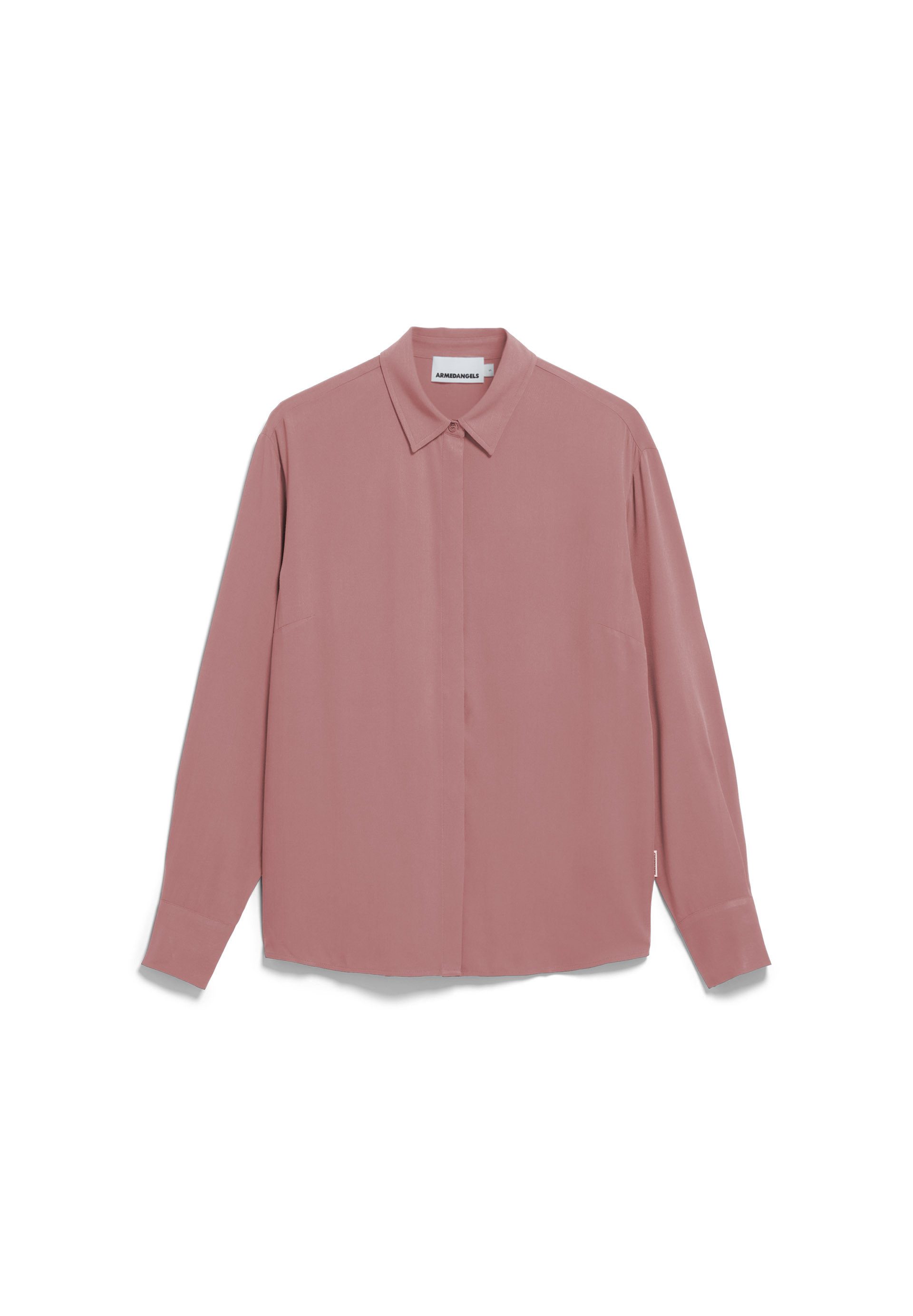 Armedangels Langarmbluse LARISAANA Bluse aus LENZING™ ECOVERO™ Viskose Relaxed Fit