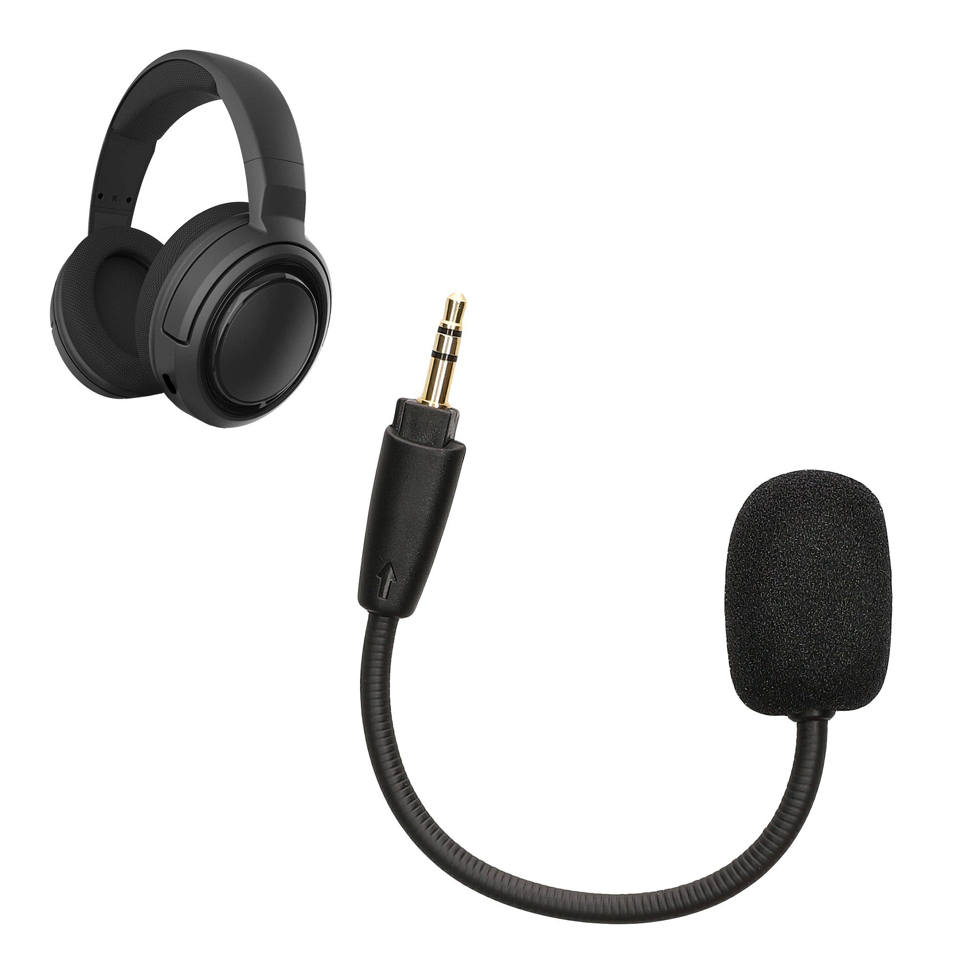 kwmobile Ersatz Kopfhörer Mikrofon für Corsair HS35 / HS45 Gaming-Headset Zubehör (Headset Microphone)