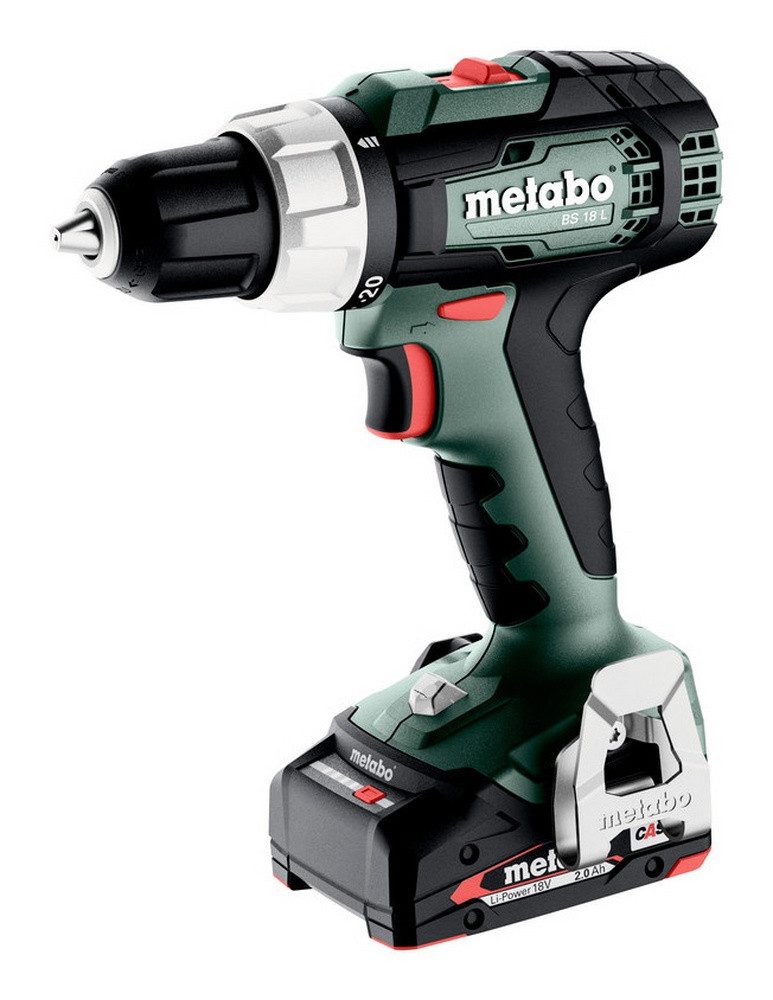 metabo Akku-Bohrschrauber BS 18 L, 18 V, 2 x 2 Ah LiHD in metaBOX 145