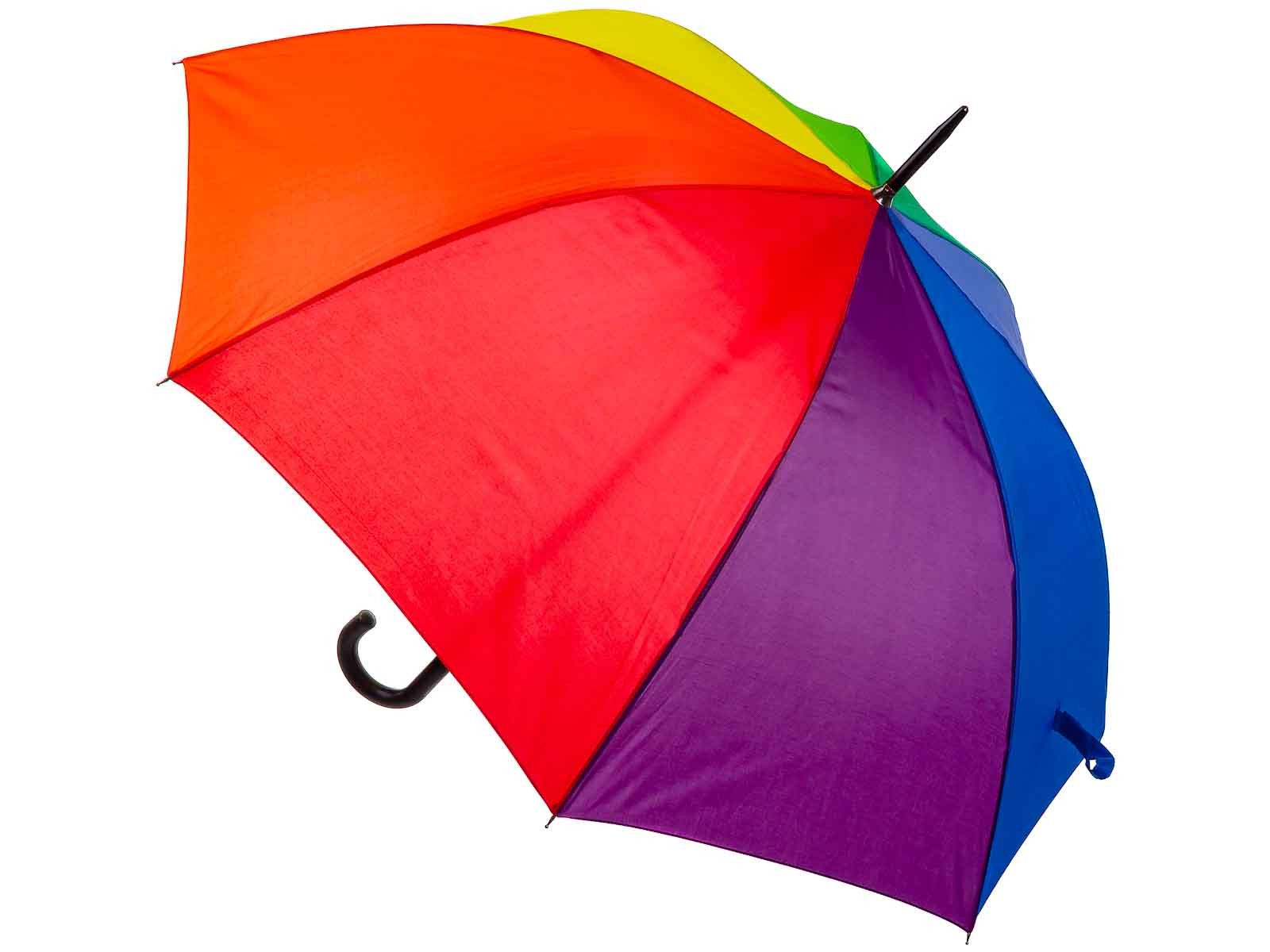 HAPPY RAIN Stockregenschirm Golf AC Stockschirm Manual Partnerschirm Ø ca. 110 cm uni, leicht