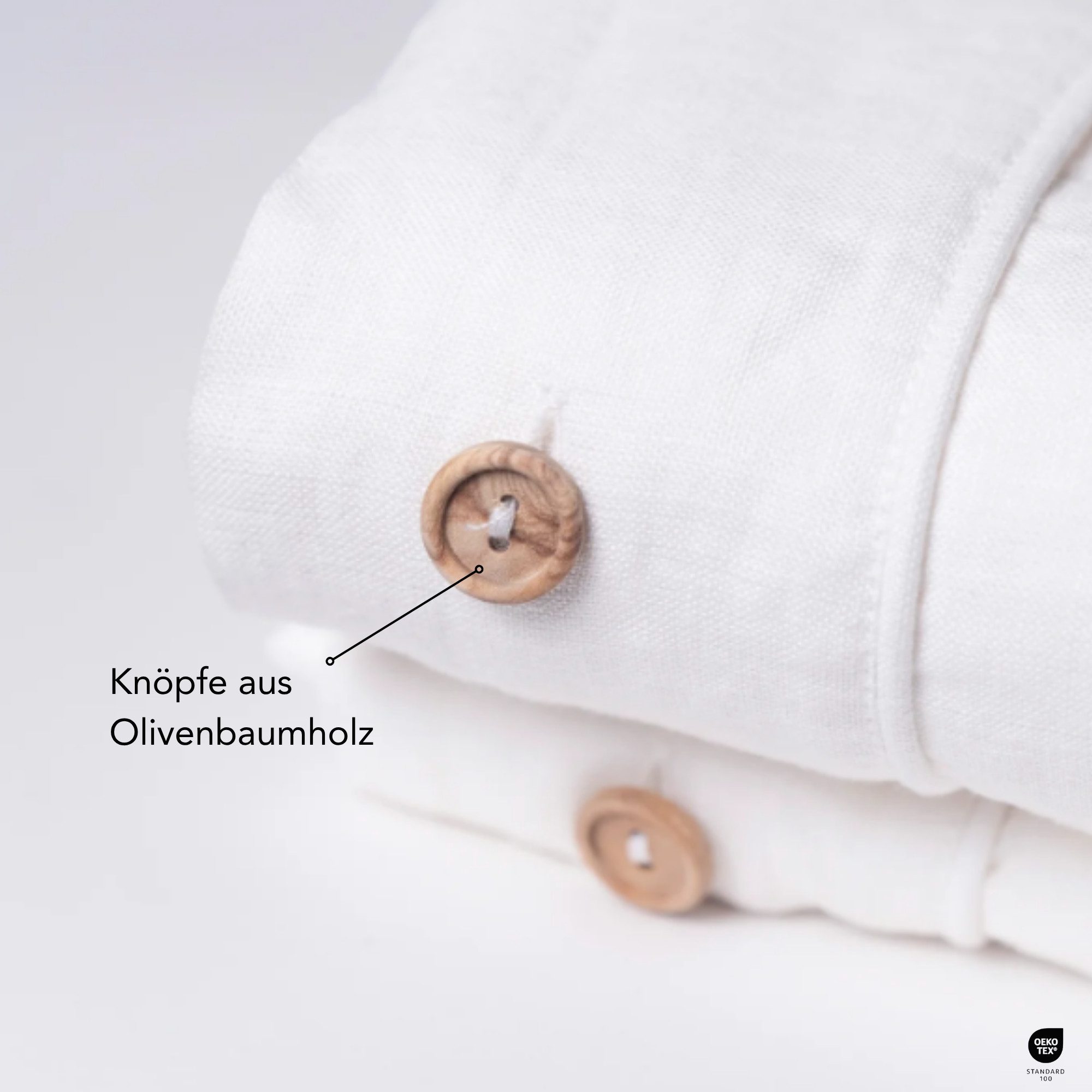 Francia Casa Kissenbezug Sofia, Warmweiß, atmungsaktiv & hautfreundlich, hergestellt in Portugal