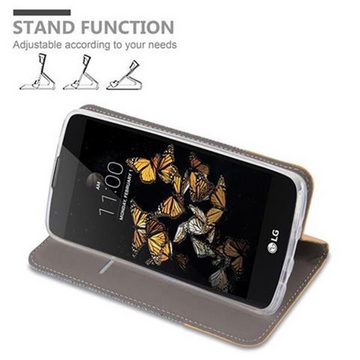 Cadorabo Handyhülle LG K8 2016 LG K8 2016, Klappbare Handy Schutzhülle - Hülle - mit Standfunktion und Kartenfach