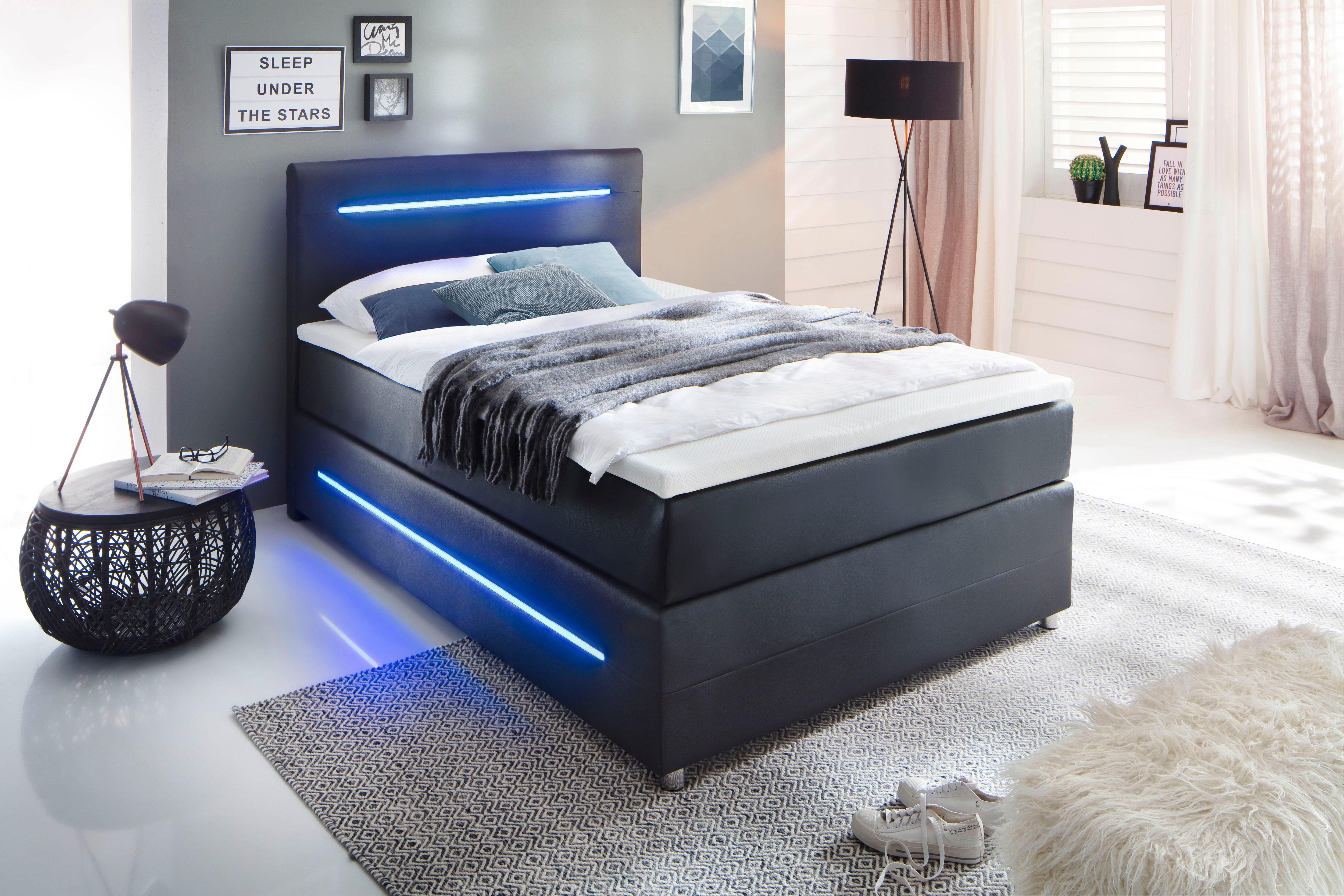 meise.möbel Boxspringbett, mit LED Beleuchtung, wahlweise mit Bettkasten  online kaufen | OTTO