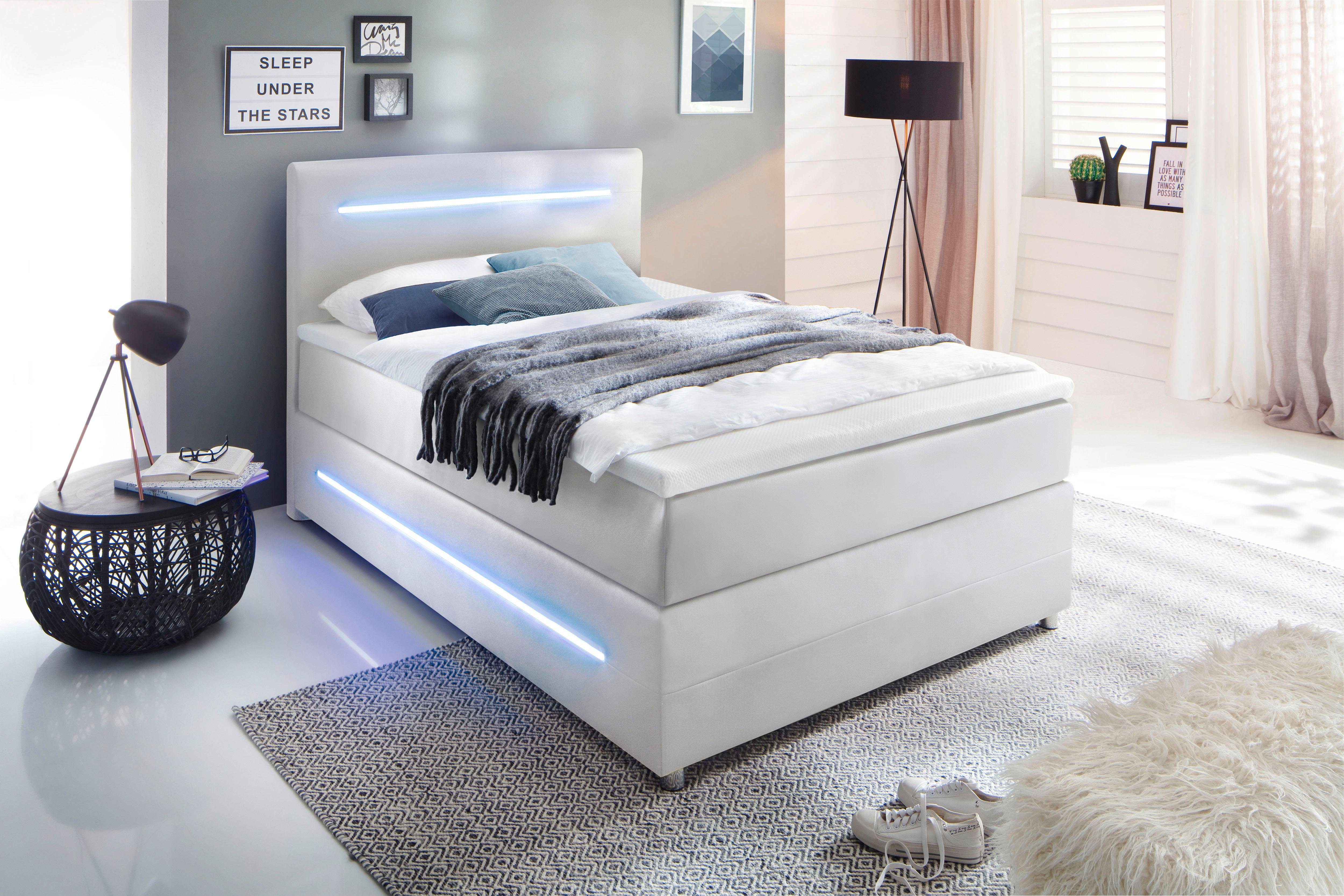 meise.möbel Boxspringbett, mit LED Beleuchtung, wahlweise mit Bettkasten  online kaufen | OTTO
