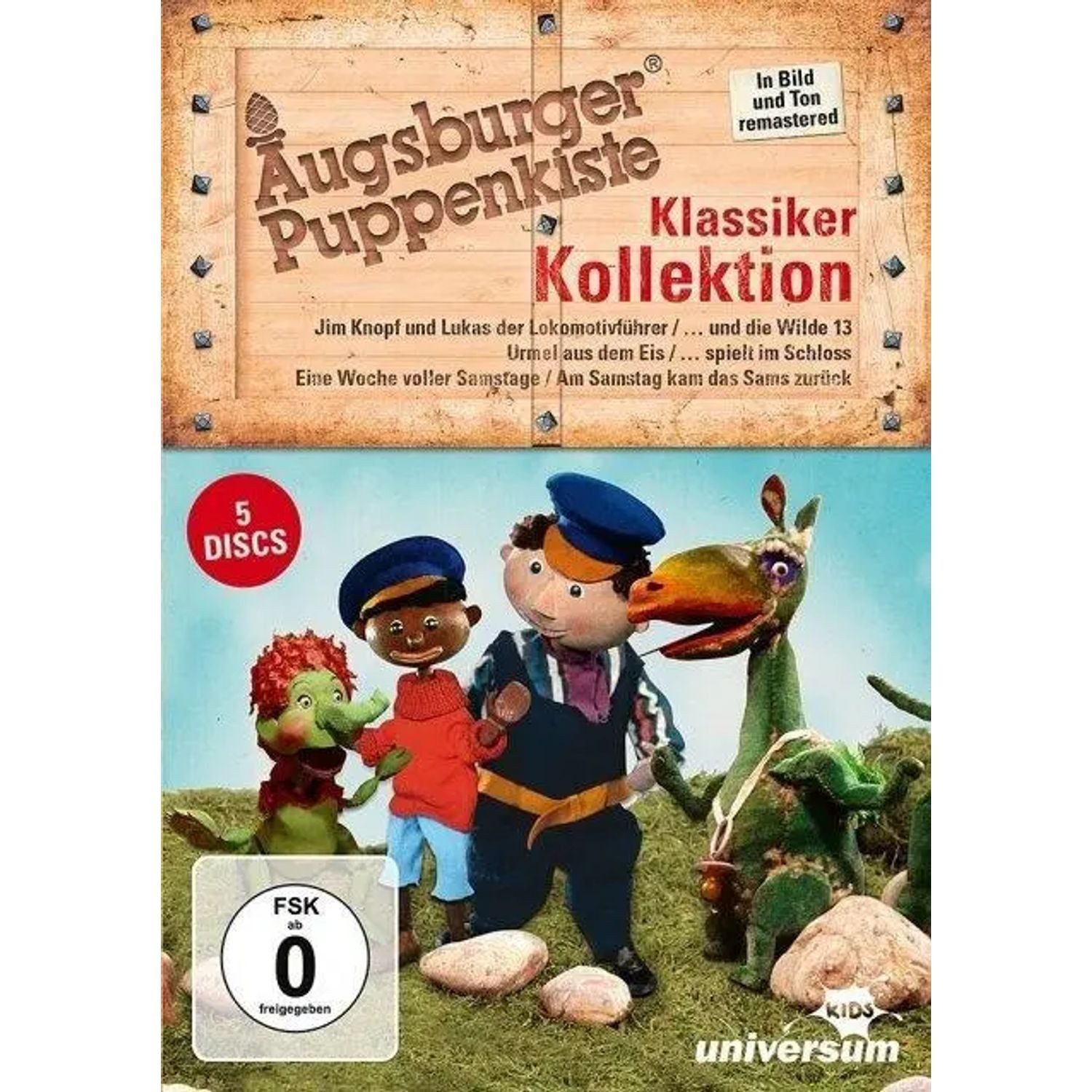 Leonine DVD Augsburger Puppenkiste Klassiker Kollektion