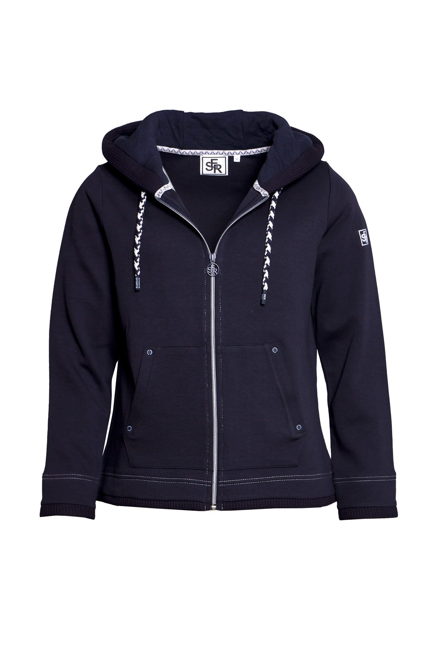 SER Kapuzensweatjacke Sweatjacke Kapuze W2260310 auch in großen Größen