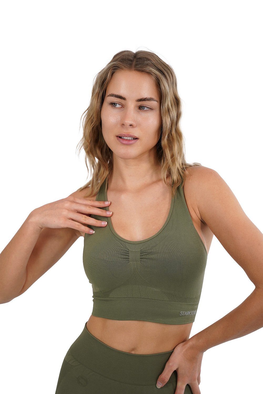 Stark Soul® Sport-BH Bra Light Support - Sport BH, doppellagig, für Damen Doppellagiges Material