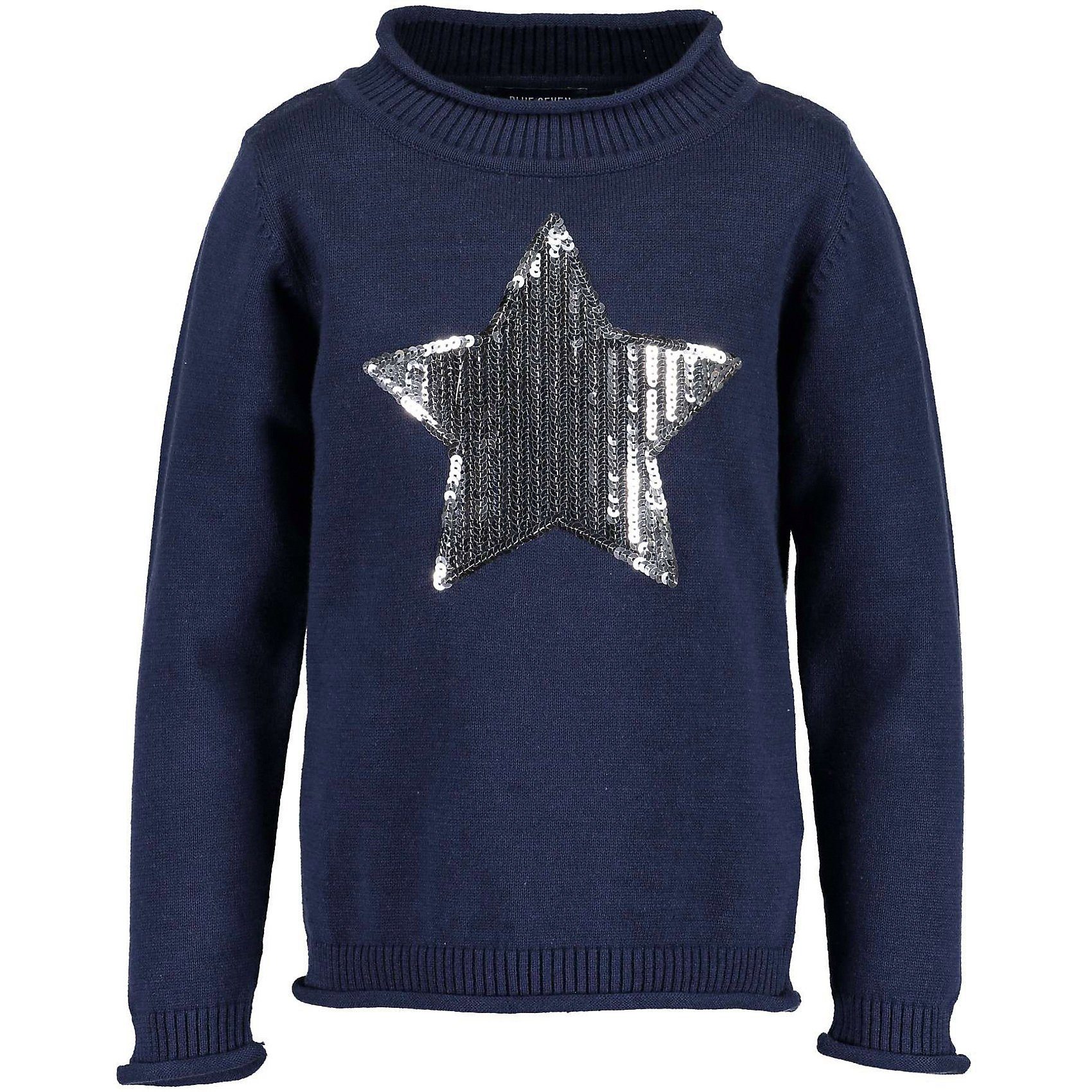 Blue Seven Pullover mit Pailletten für Mädchen OTTO