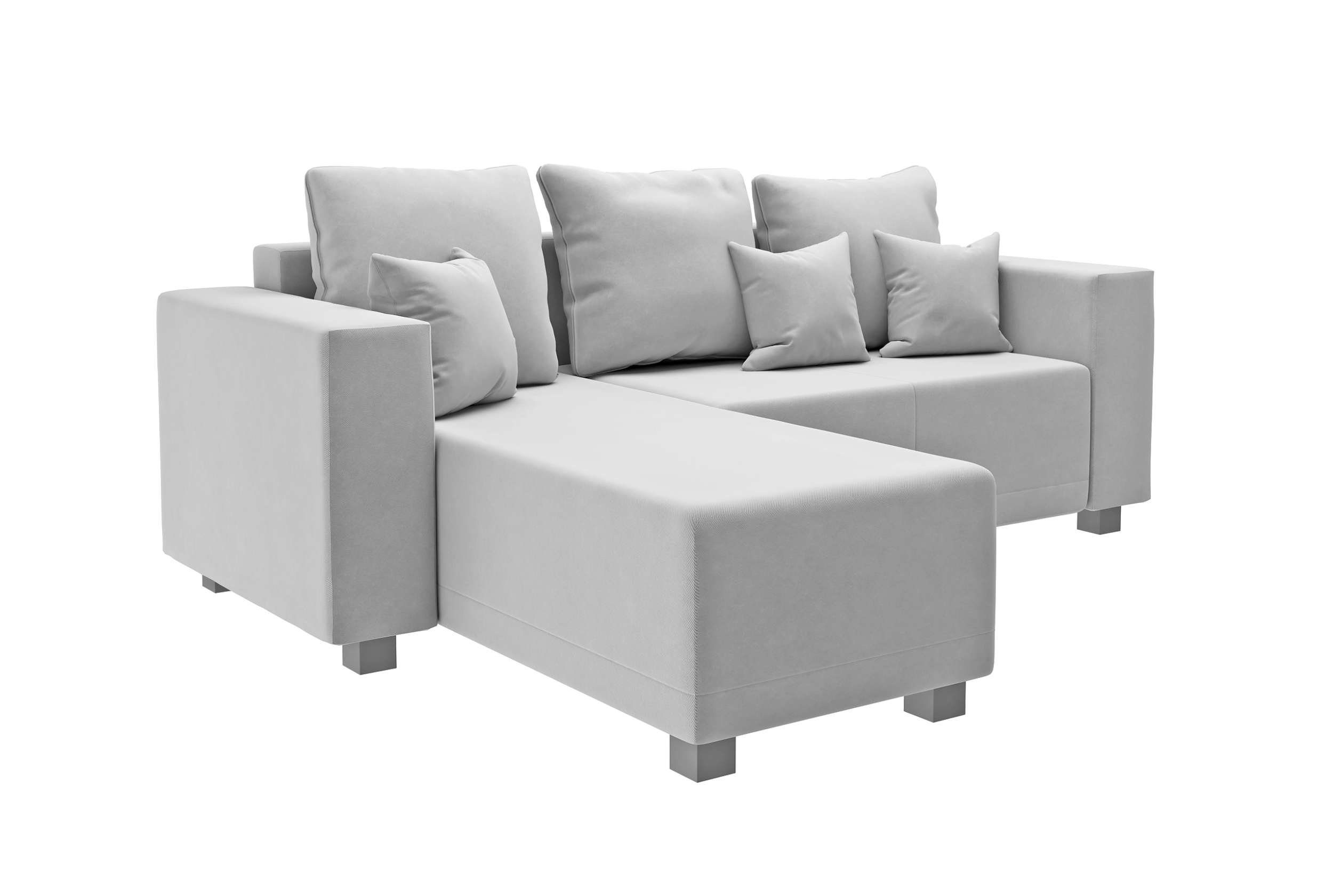 Bettfunktion Francesca, bestellbar, mane Eckcouch, Stylefy Bettkasten, links Bonellfederung, L-Form, rechts und oder Modern mit Ecksofa Design