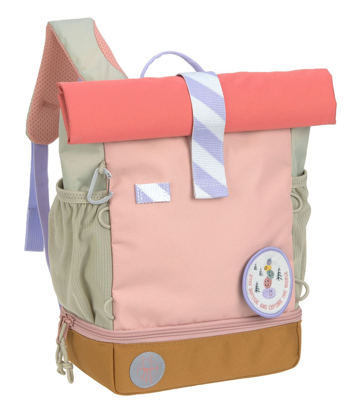 LÄSSIG Rucksack Mini Rolltop Backpack (Set, 2-tlg)