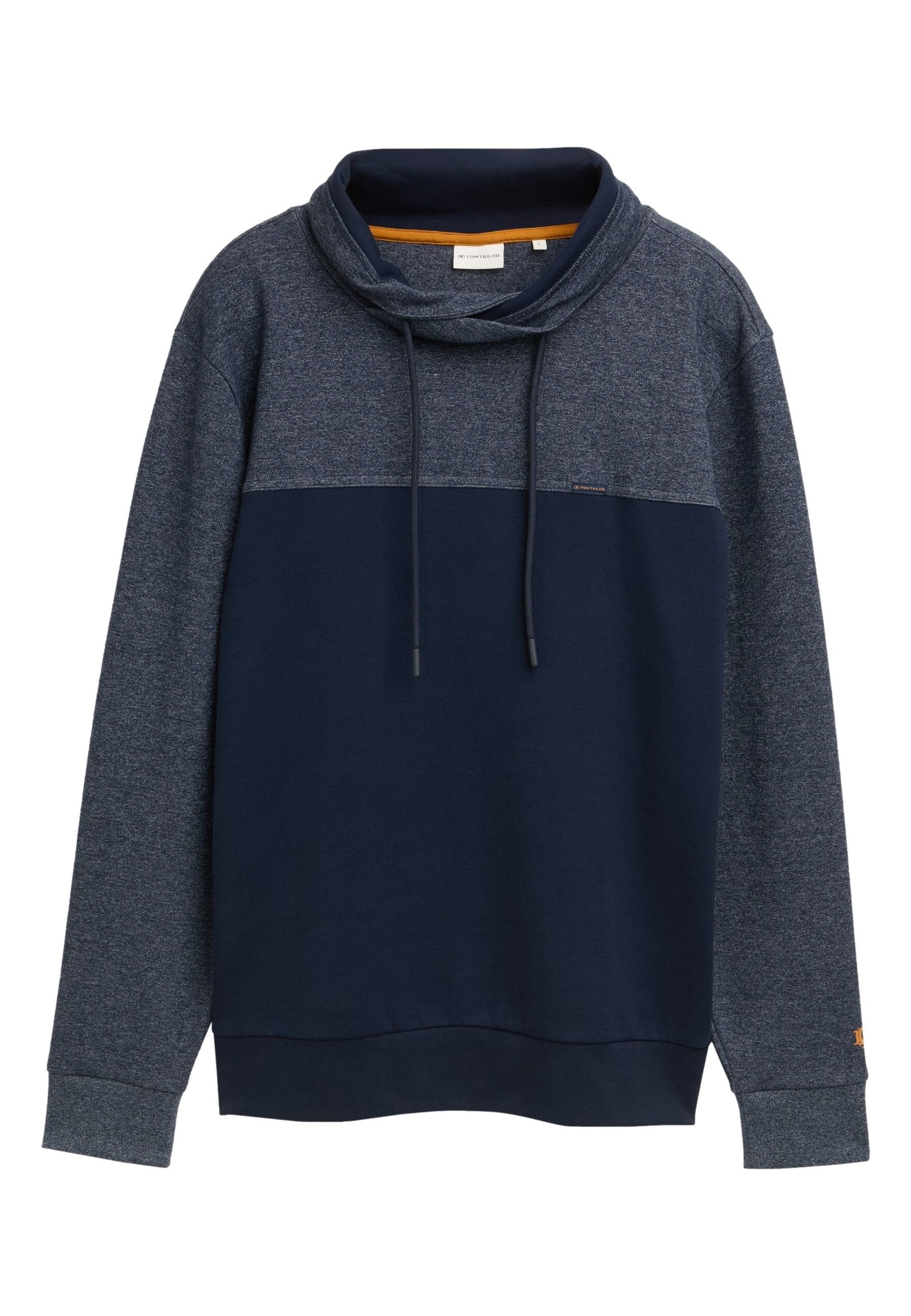 TOM TAILOR Sweatshirt Sweatshirt Pullover ohne Kapuze (1-tlg)