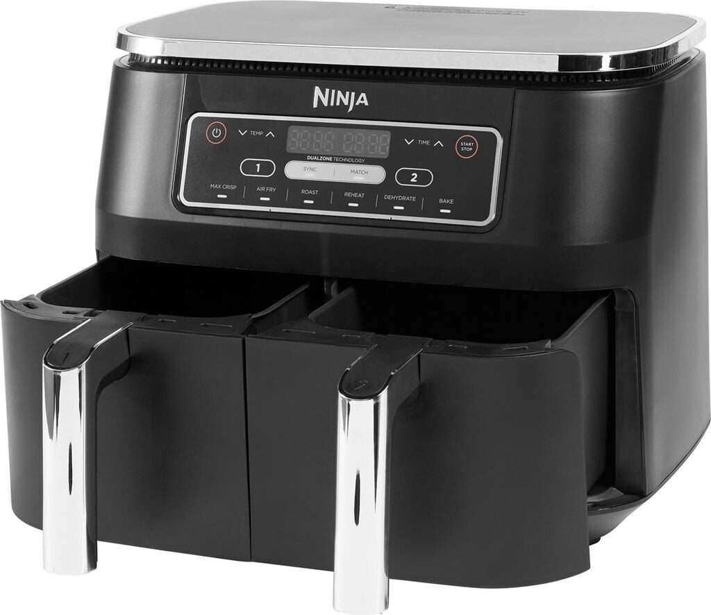 NINJA Heißluftfritteuse, 2400 W, Foodi Dual Zone AF300EU