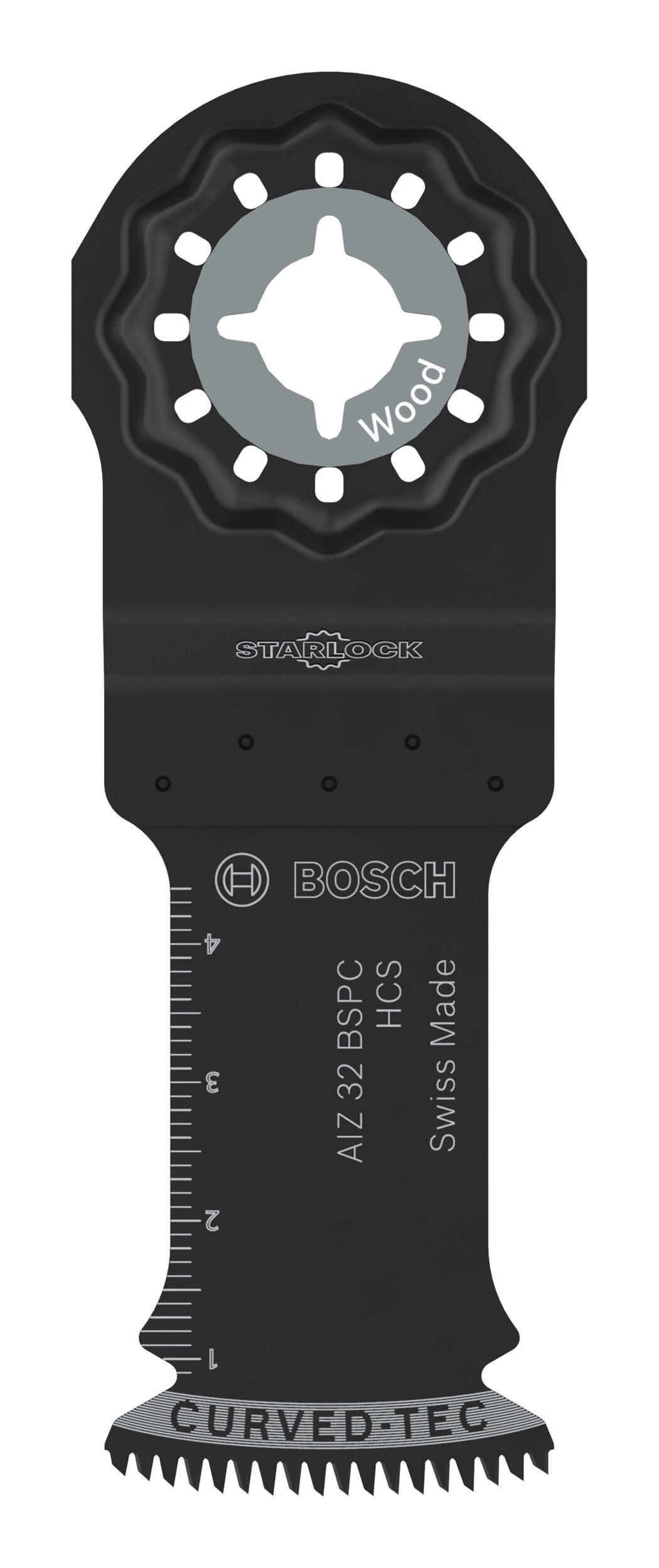 BOSCH Tauchsägeblatt (5 Stück), AIZ 32 BSPC Holz, Starlock, 32 x 50 mm - 5er Pack