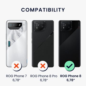 kwmobile Handyhülle Crystal Hülle für ASUS ROG Phone 8 TPU Silikon Case mit Ecken Schutz, TPU Silikon Case mit Ecken Schutz
