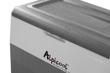 ALPICOOL Elektrische Kühlbox T50, 50 l, Kompressor-Kühlbox, im Fahrzeug und zu Hause nutzbar