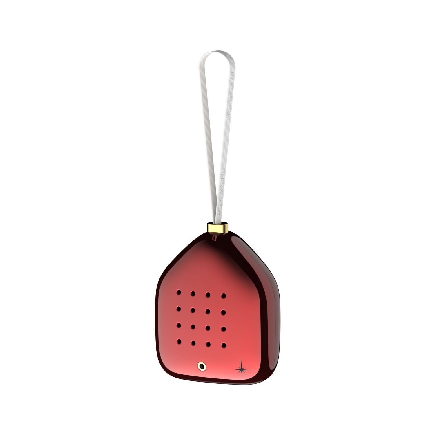 Relaxound GmbH Wanddekoobjekt Jingle Bells Red Stars