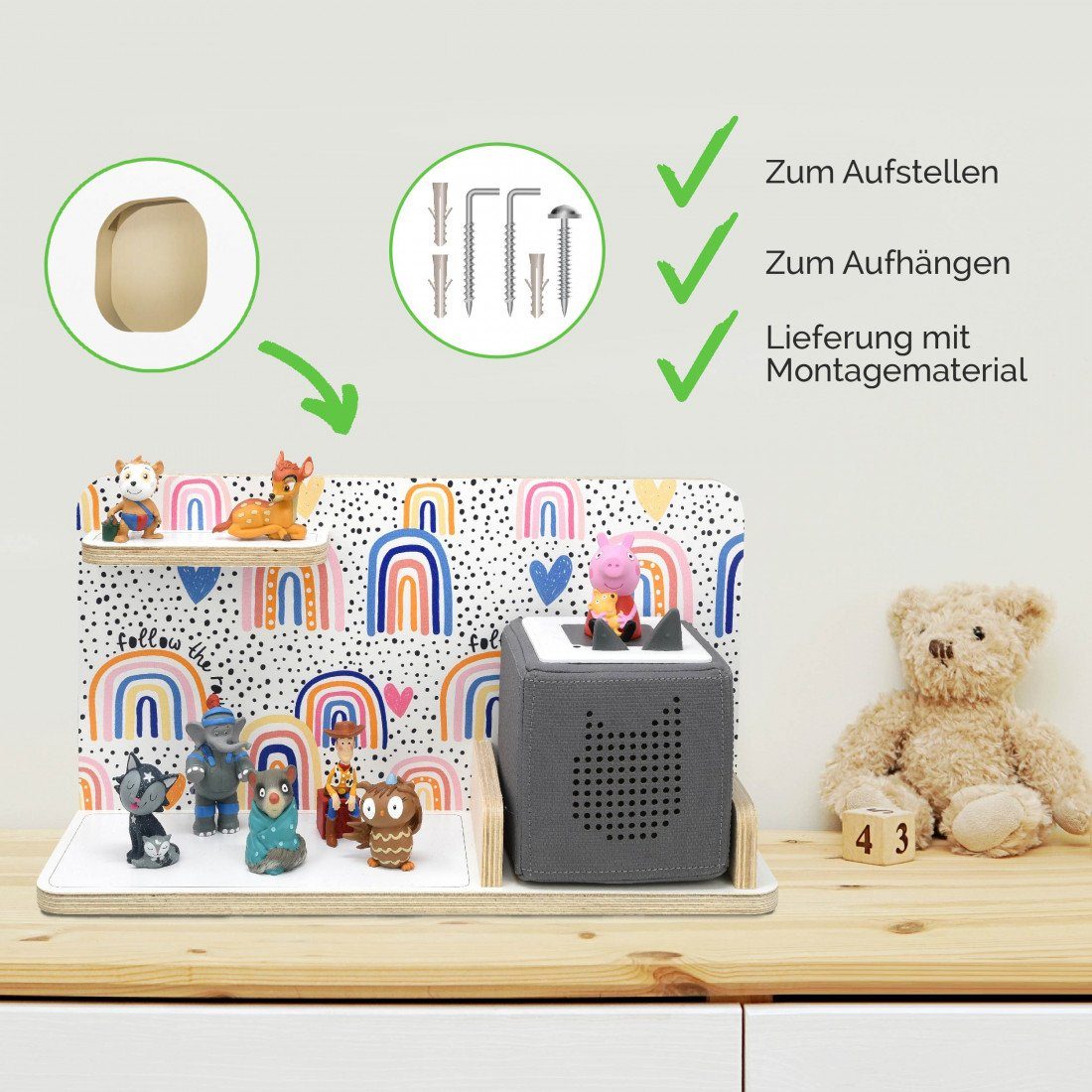stadtecken Kinderregal klein, geeignet für die günstig online kaufen