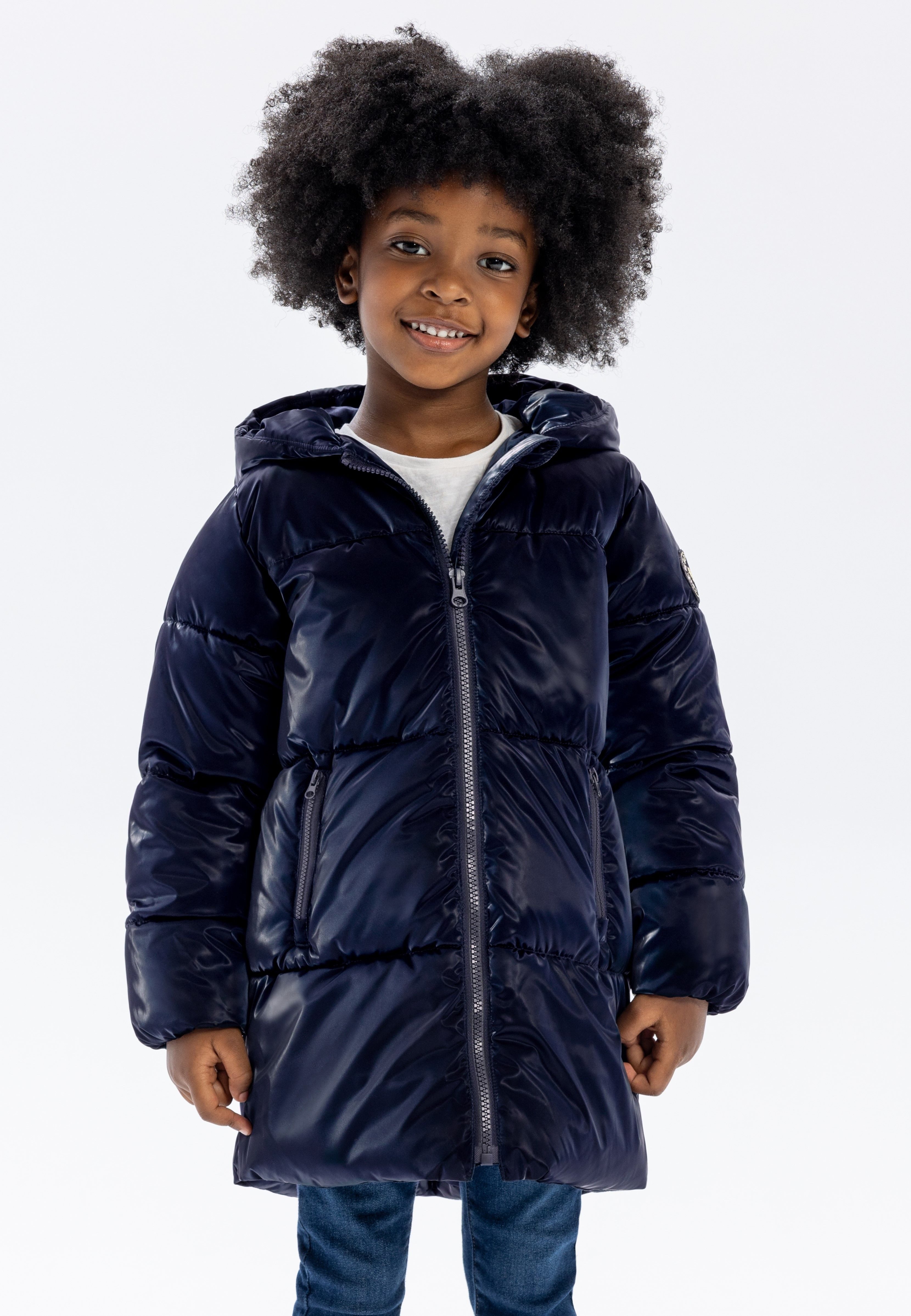 MINOTI Winterjacke Gefütterte, längere Jacke (2y-14y) günstig online kaufen