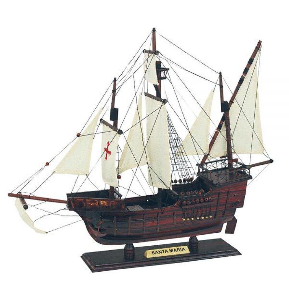 Dekoobjekt Karavelle "Santa Maria" Modell Segelschiff von Kolumbus