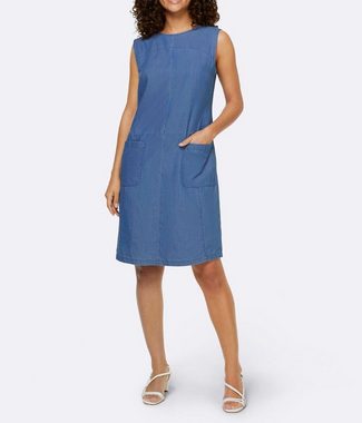 heine Jerseykleid LINEA TESINI Damen Designer-Jeanskleid, blue-used