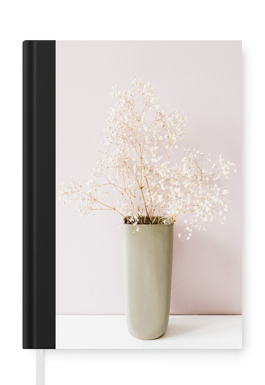 MuchoWow Notizbuch Pflanzen - Vase - Stilleben, Journal, Merkzettel, Tagebuch, Notizheft, A5, 98 Seiten, Haushaltsbuch