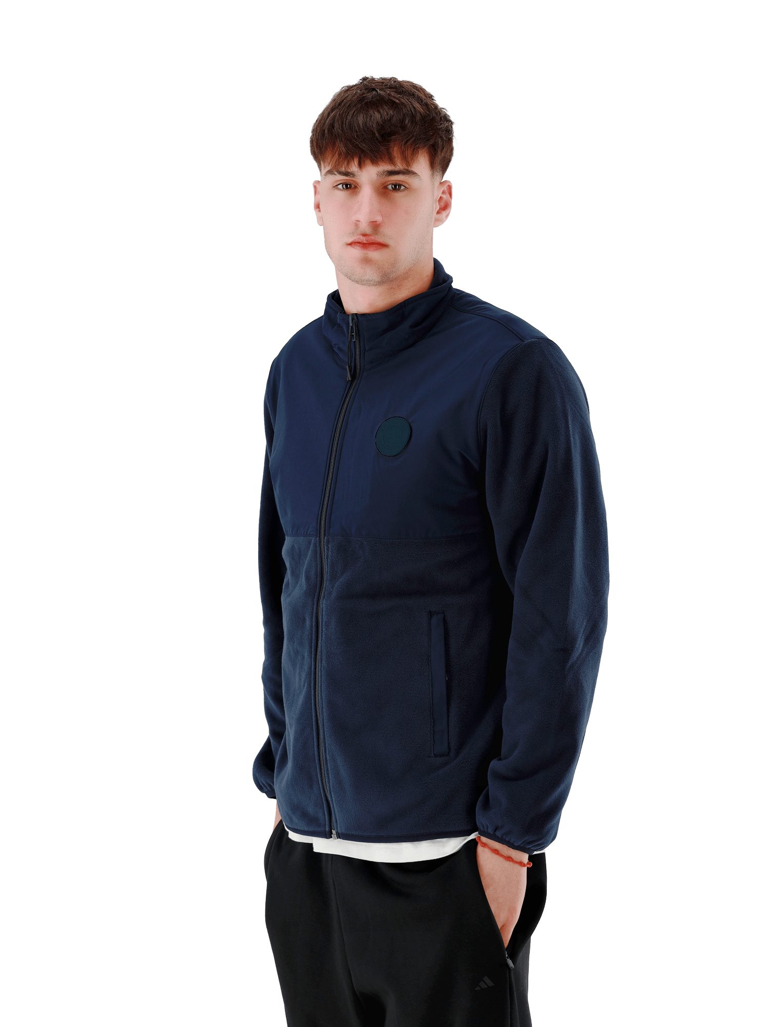 FC Bayern München Windbreaker FC Bayern München, Fleecejacke, Unisex, Navy