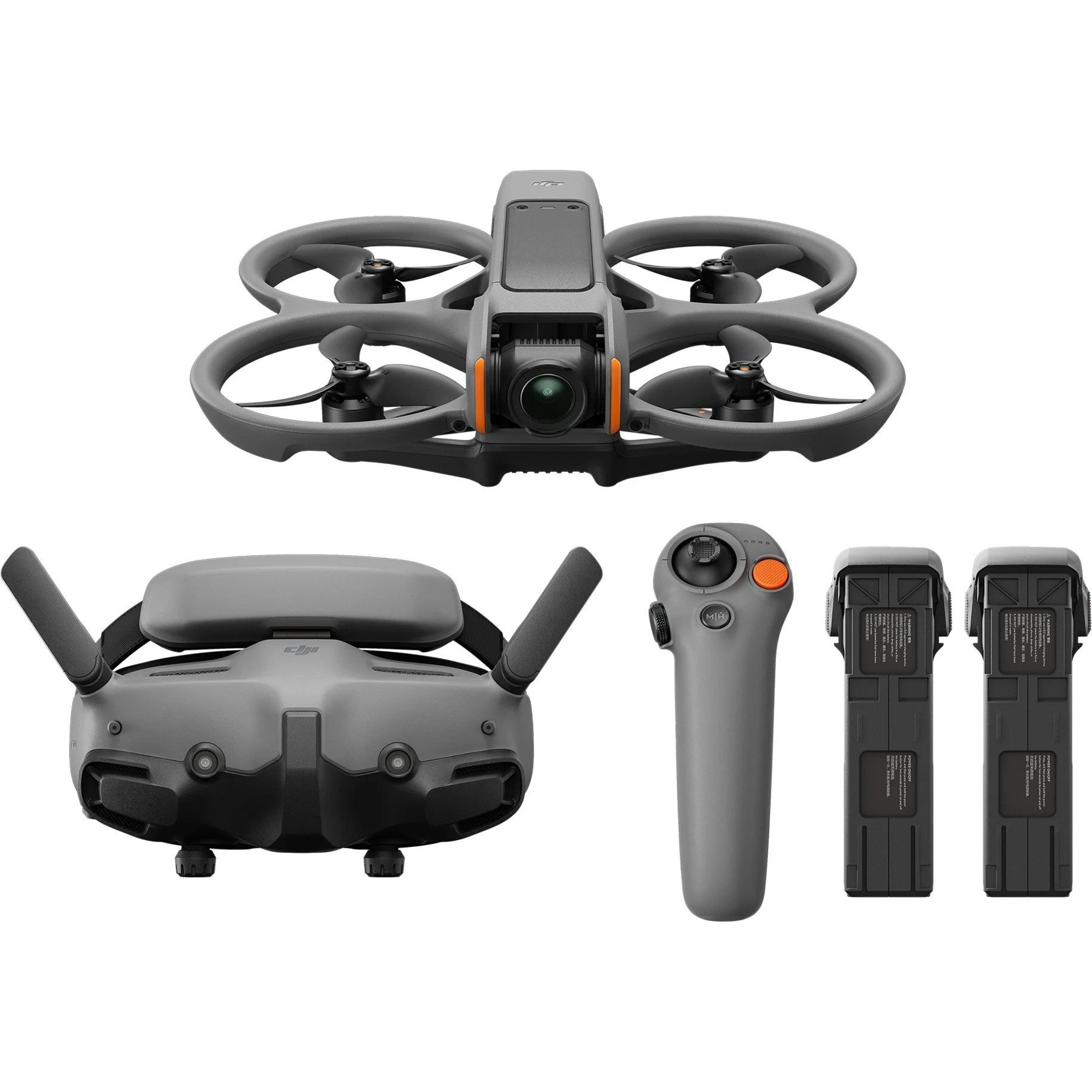DJI Avata 2 Fly More Combo (drei Akkus) Drohne grau