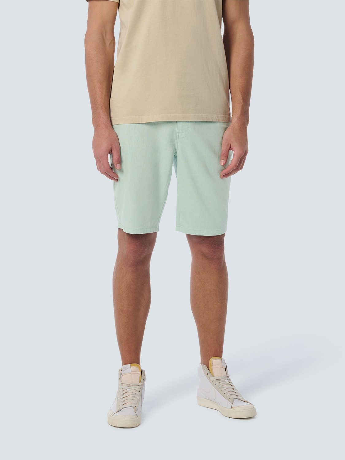 NO EXCESS Chinoshorts aus Leinem