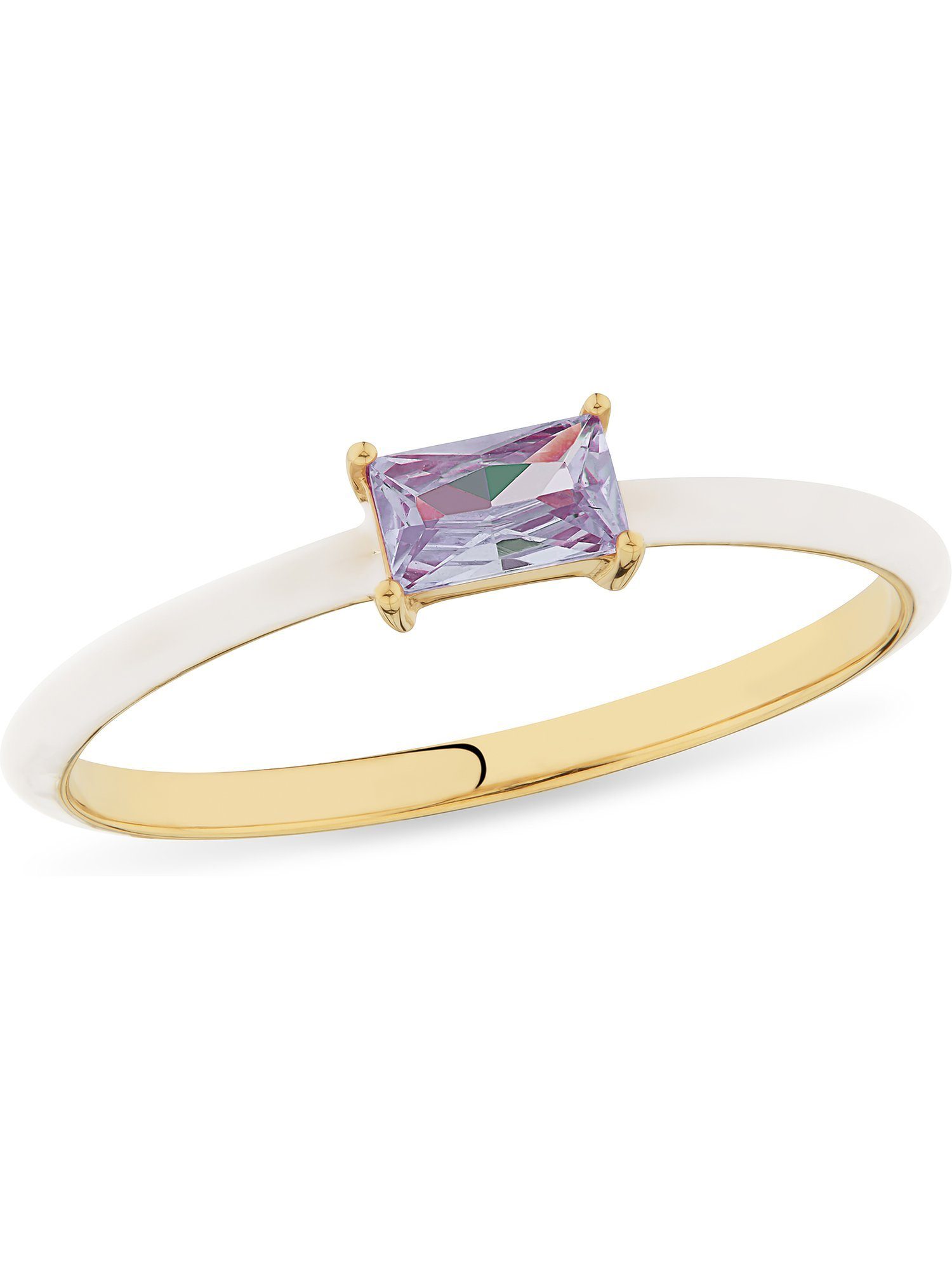 CHRIST Silberring CHRIST Damen-Ring Emaille, 925er günstig online kaufen