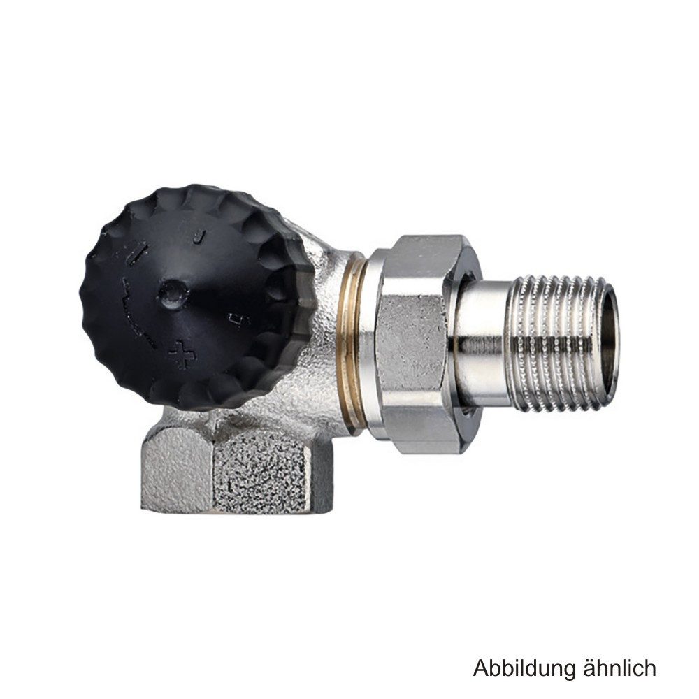 Heizkörper HEIMEIER Thermostat-Ventiluntert. ger. Widerstand, Winkeleck/li., DN15
