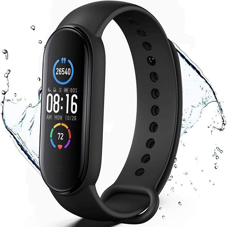 GelldG Fitness Armband, Aktivitätstracker, Fitness Tracker, Smart Armband  Smartwatch,